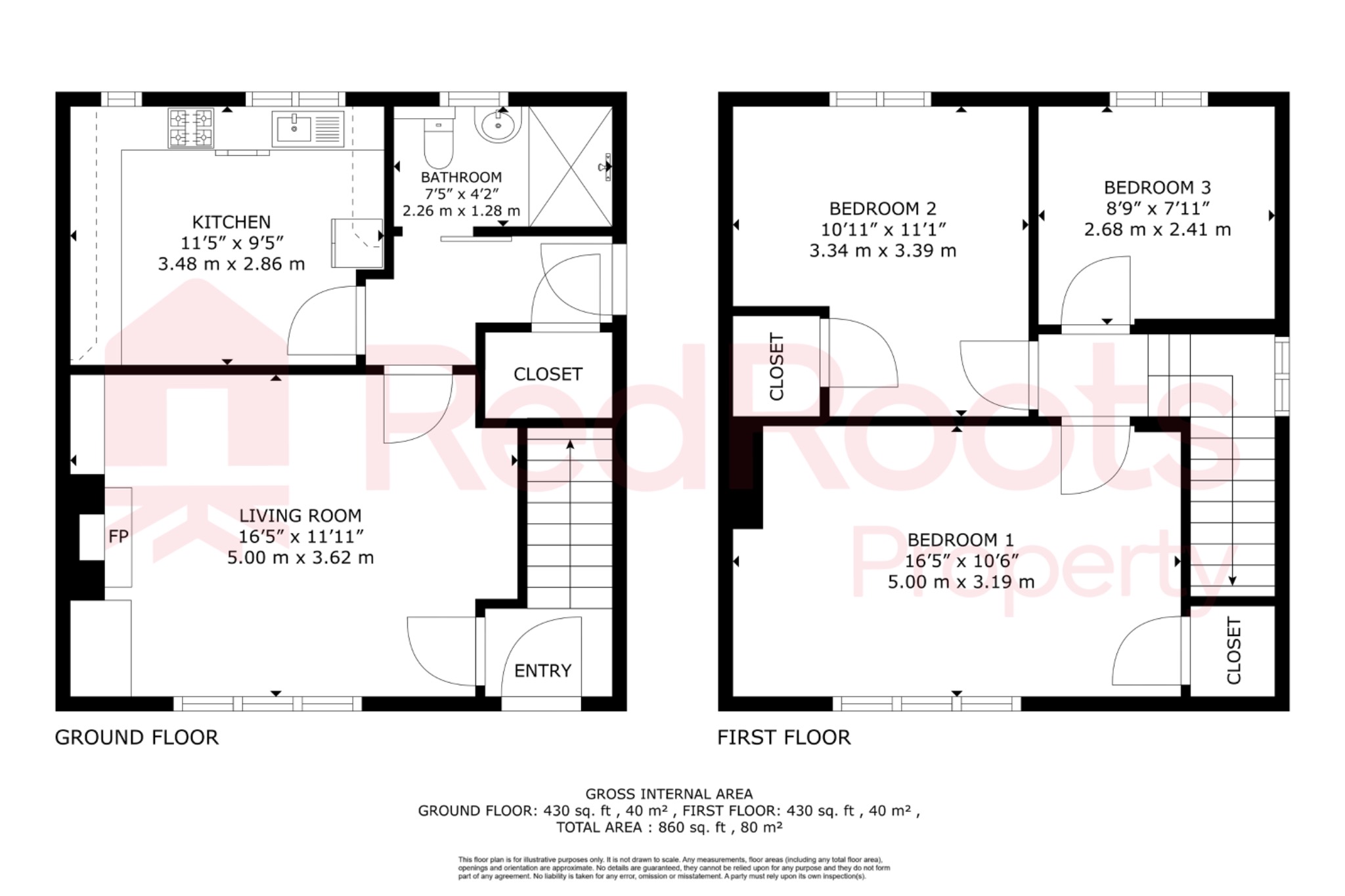 3 bed semi-detached house for sale in South Kirkby, Pontefract, West Yorkshire, WF9 - Property floorplan