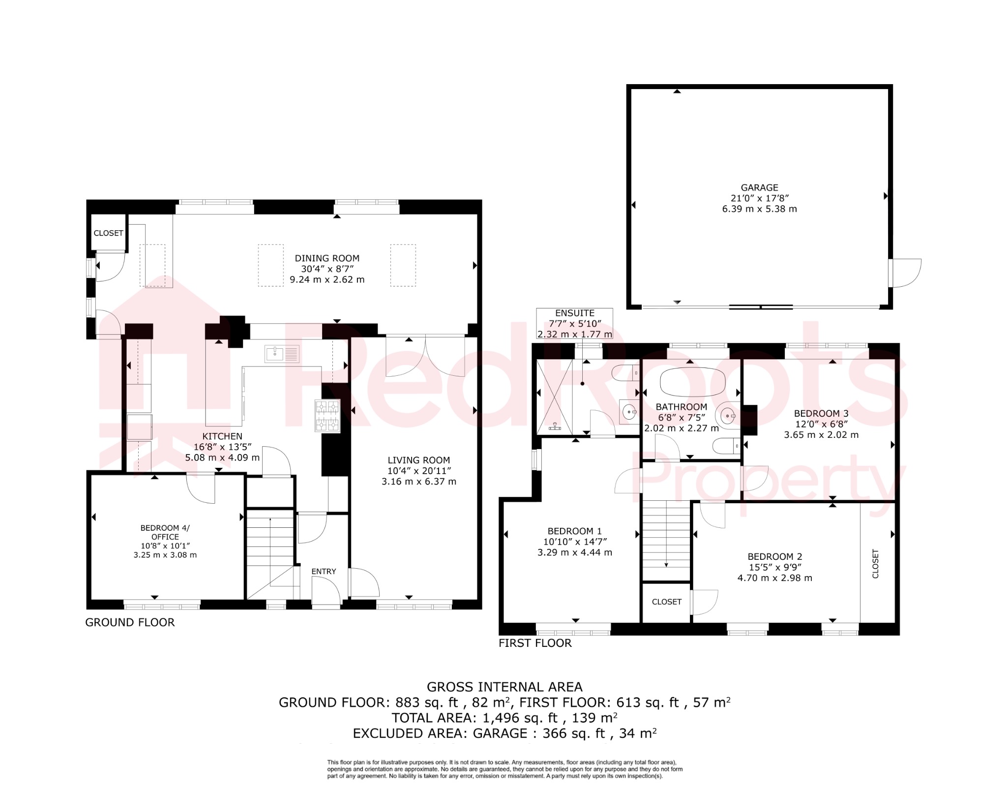 4 bed semi-detached house for sale in South Elmsall, Pontefract, West Yorkshire, WF9 - Property floorplan