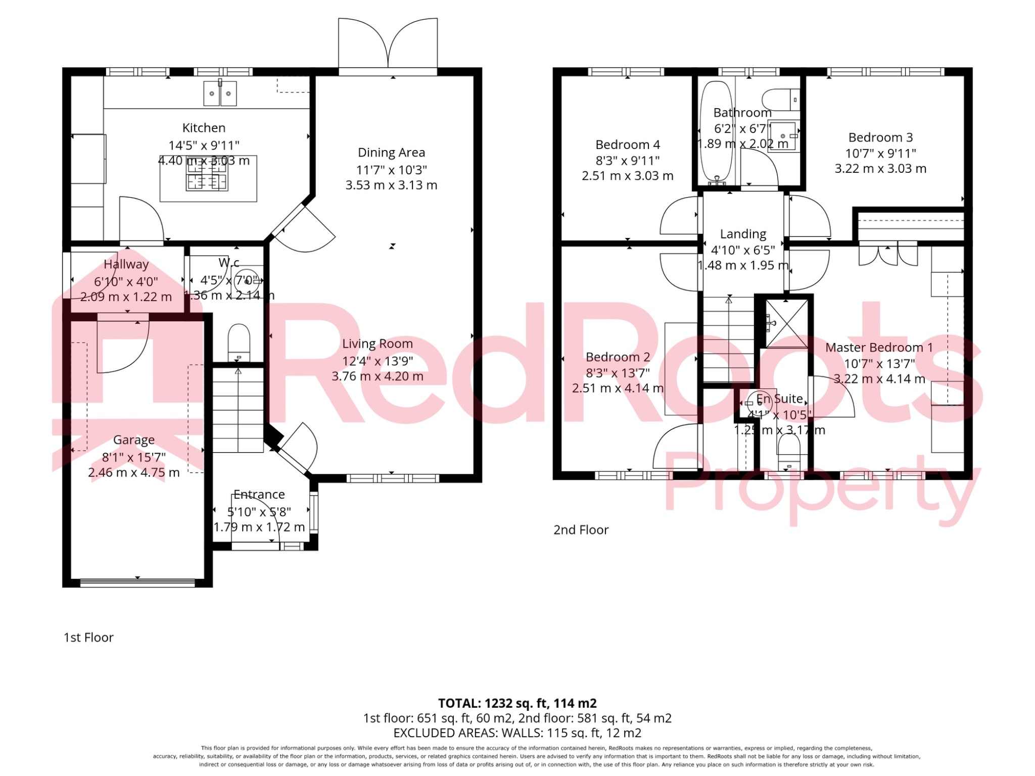 4 bed detached house for sale in Radcliffe Lane, Scawthorpe, Doncaster, DN5 - Property floorplan