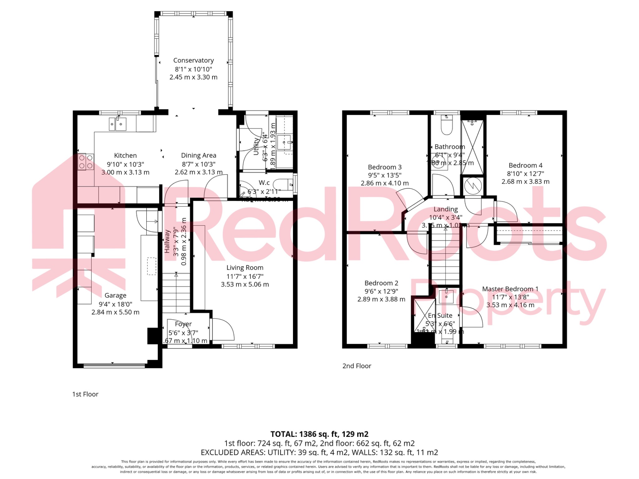 4 bed detached house for sale in Butterscotch Walk, Doncaster, South Yorkshire, DN5 - Property floorplan