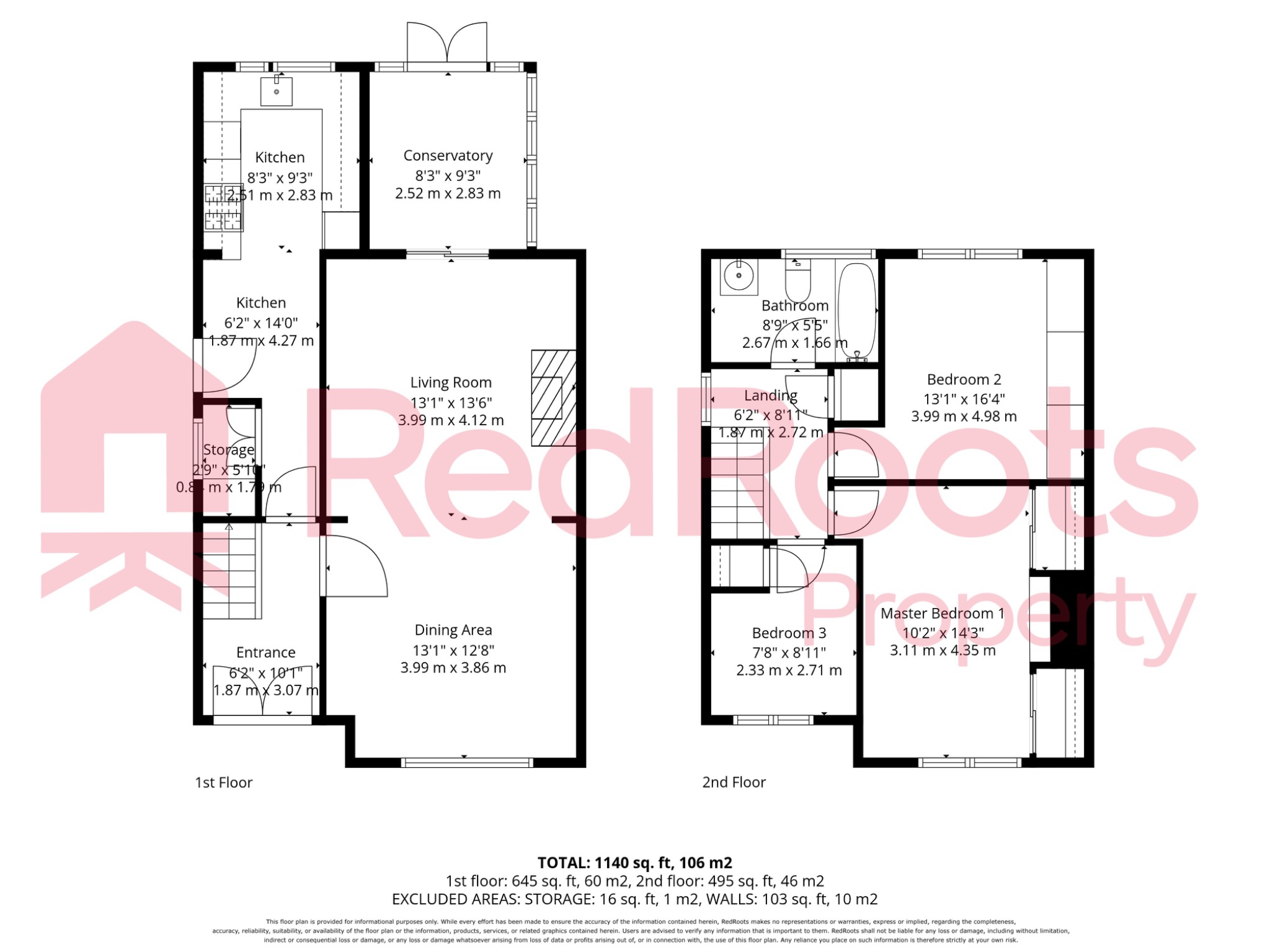 3 bed semi-detached house for sale in Stonehill Rise, Doncaster, South Yorkshire, DN5 - Property floorplan