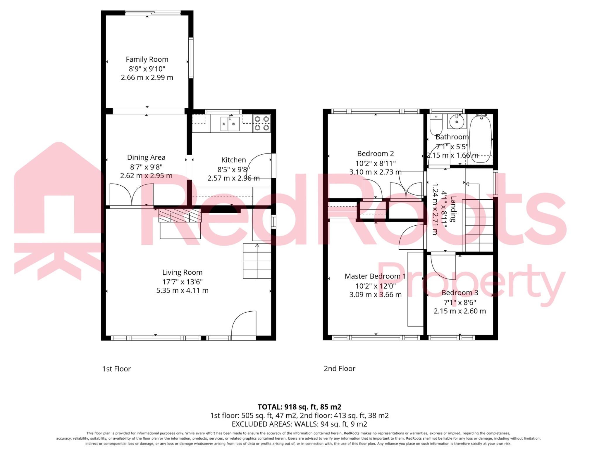 3 bed semi-detached house for sale in Jossey Lane, Doncaster, South Yorkshire, DN5 - Property floorplan