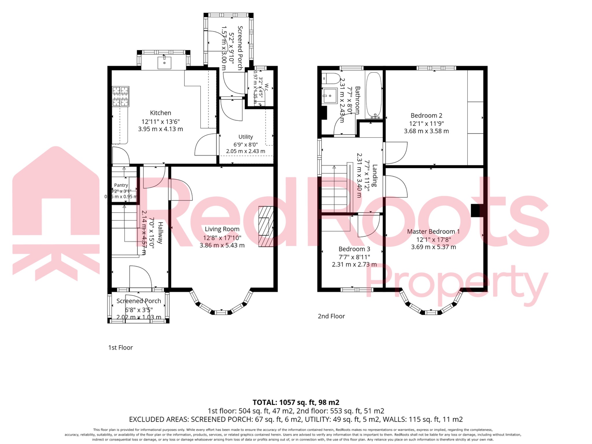 3 bed semi-detached house for sale in Barrel Lane, Warmsworth, Doncaster, South Yorkshire, DN4 - Property floorplan
