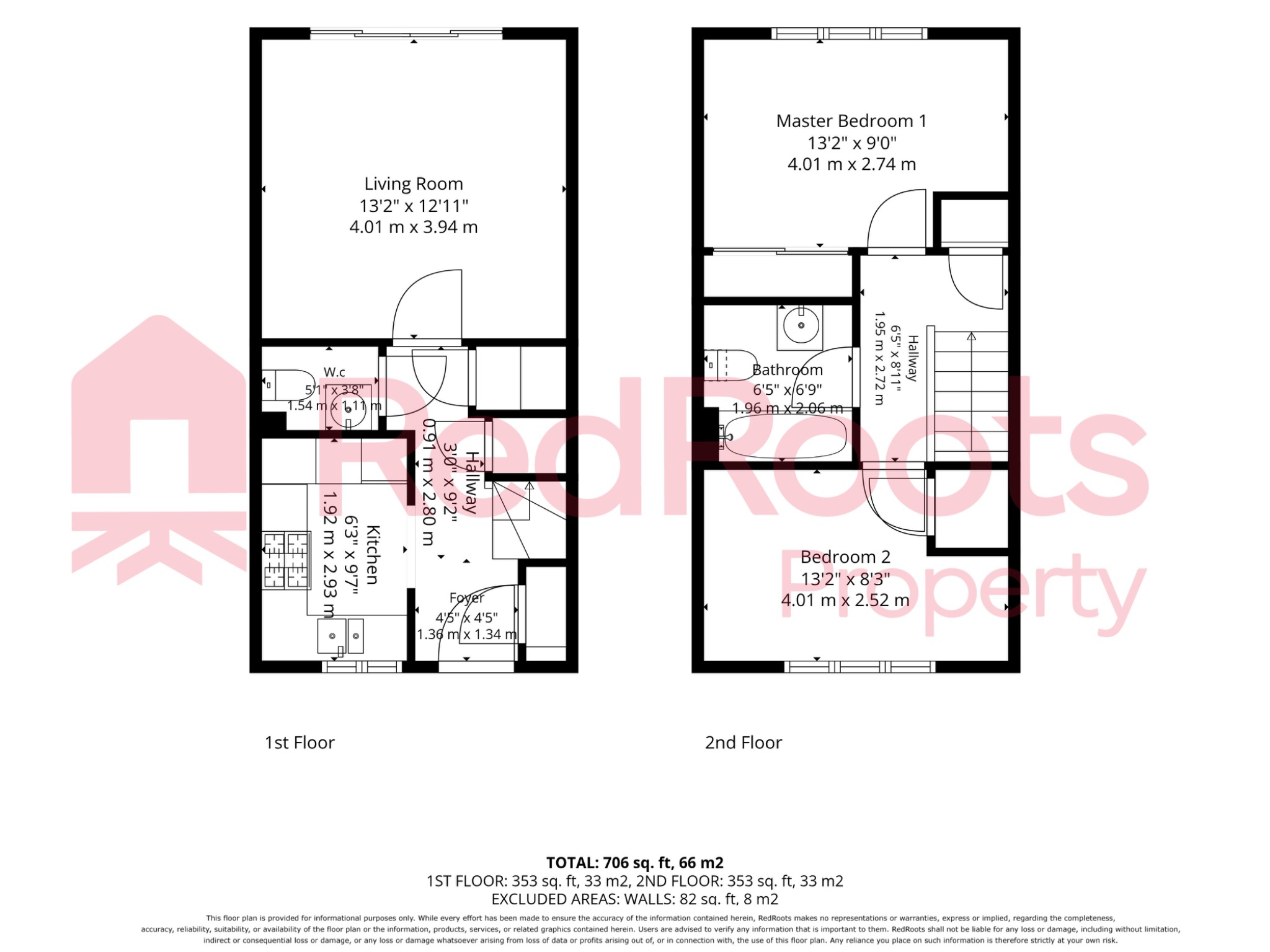 3 bed terraced house for sale in Butterscotch Walk, Doncaster, South Yorkshire, DN5 - Property floorplan