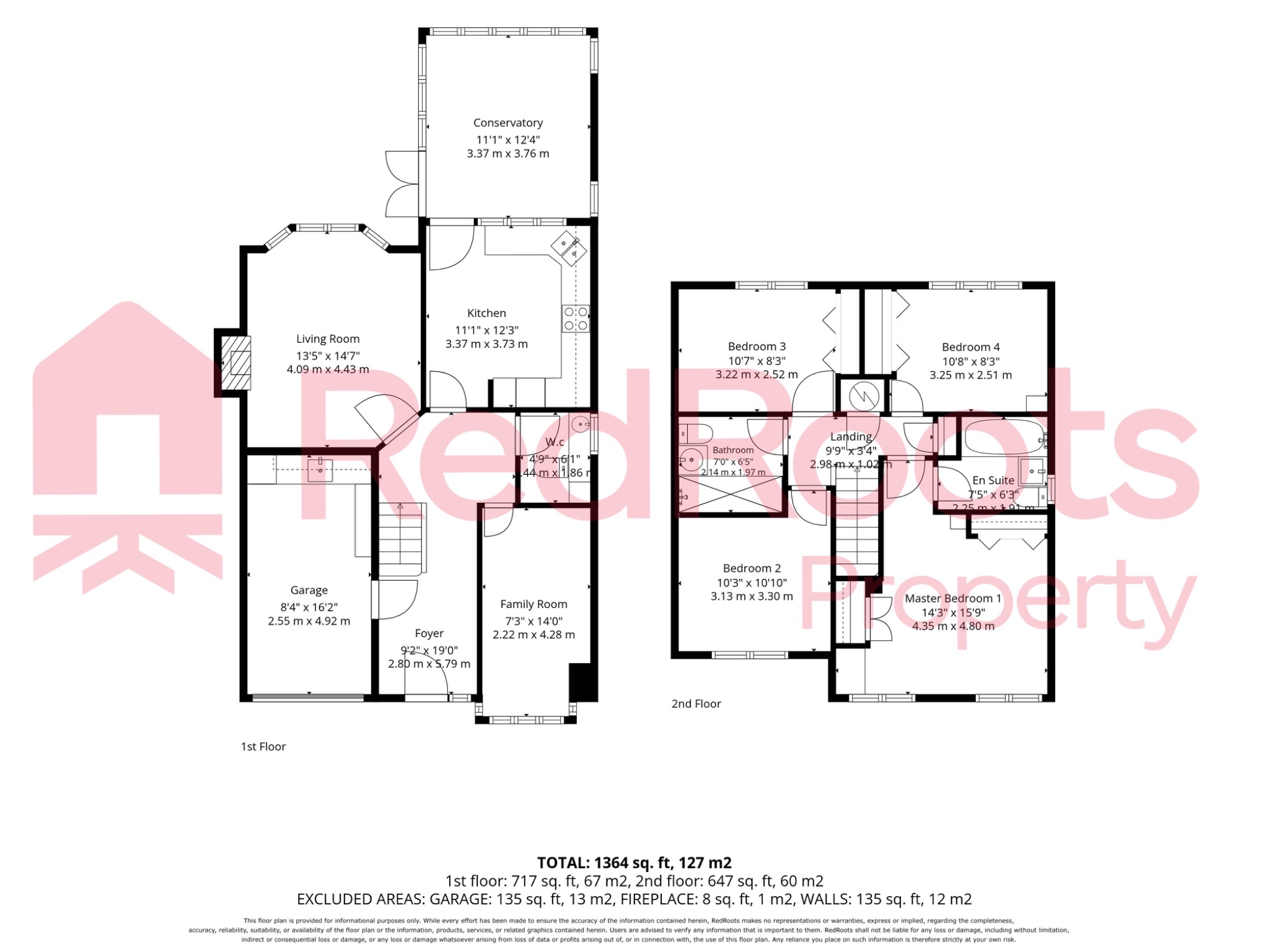4 bed detached house for sale in Kempton Drive, Dunsville, Doncaster, South Yorkshire, DN7 - Property floorplan