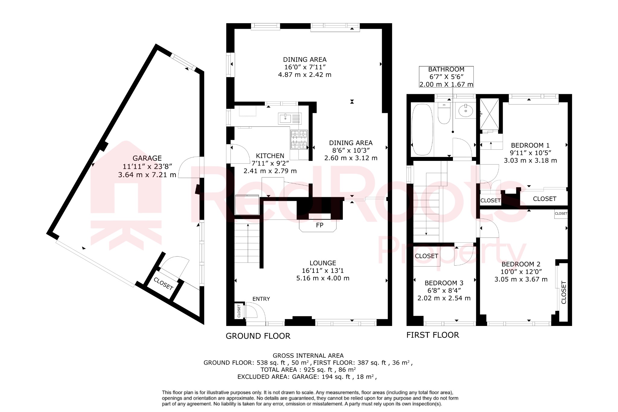 3 bed semi-detached house for sale in Jossey Lane, Doncaster, DN5 - Property floorplan