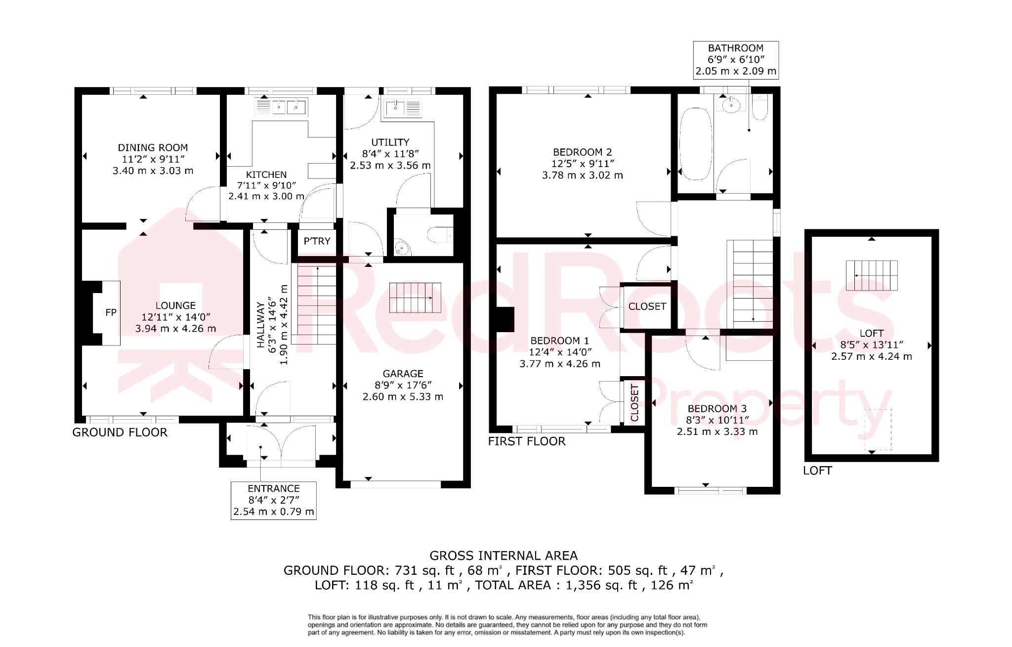 3 bed semi-detached house for sale in Mill Lane, Harlington, Doncaster, DN5 - Property floorplan