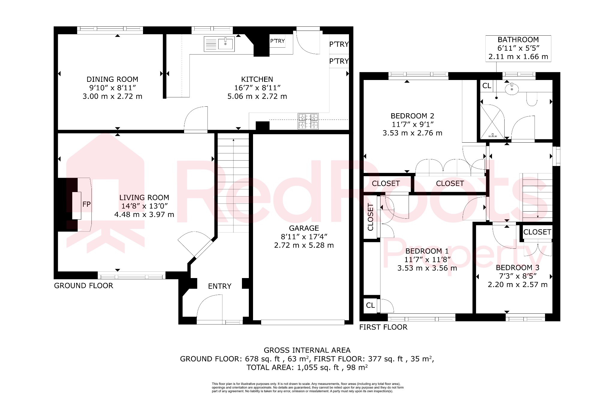 3 bed semi-detached house for sale in Belvoir Avenue, Barnburgh, Doncaster, South Yorkshire, DN5 - Property floorplan