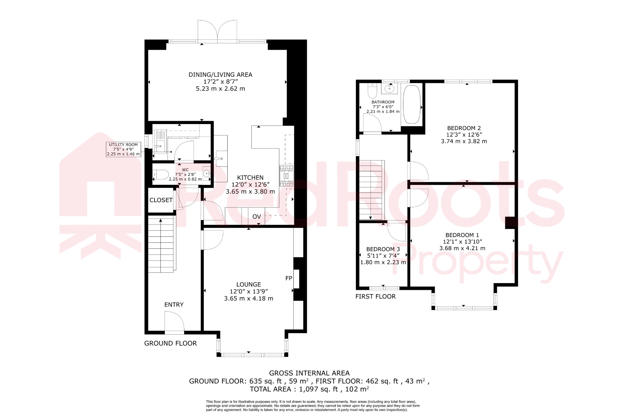3 bed semi-detached house for sale in Pamela Drive, Warmsworth, Doncaster,  DN4 - Property floorplan