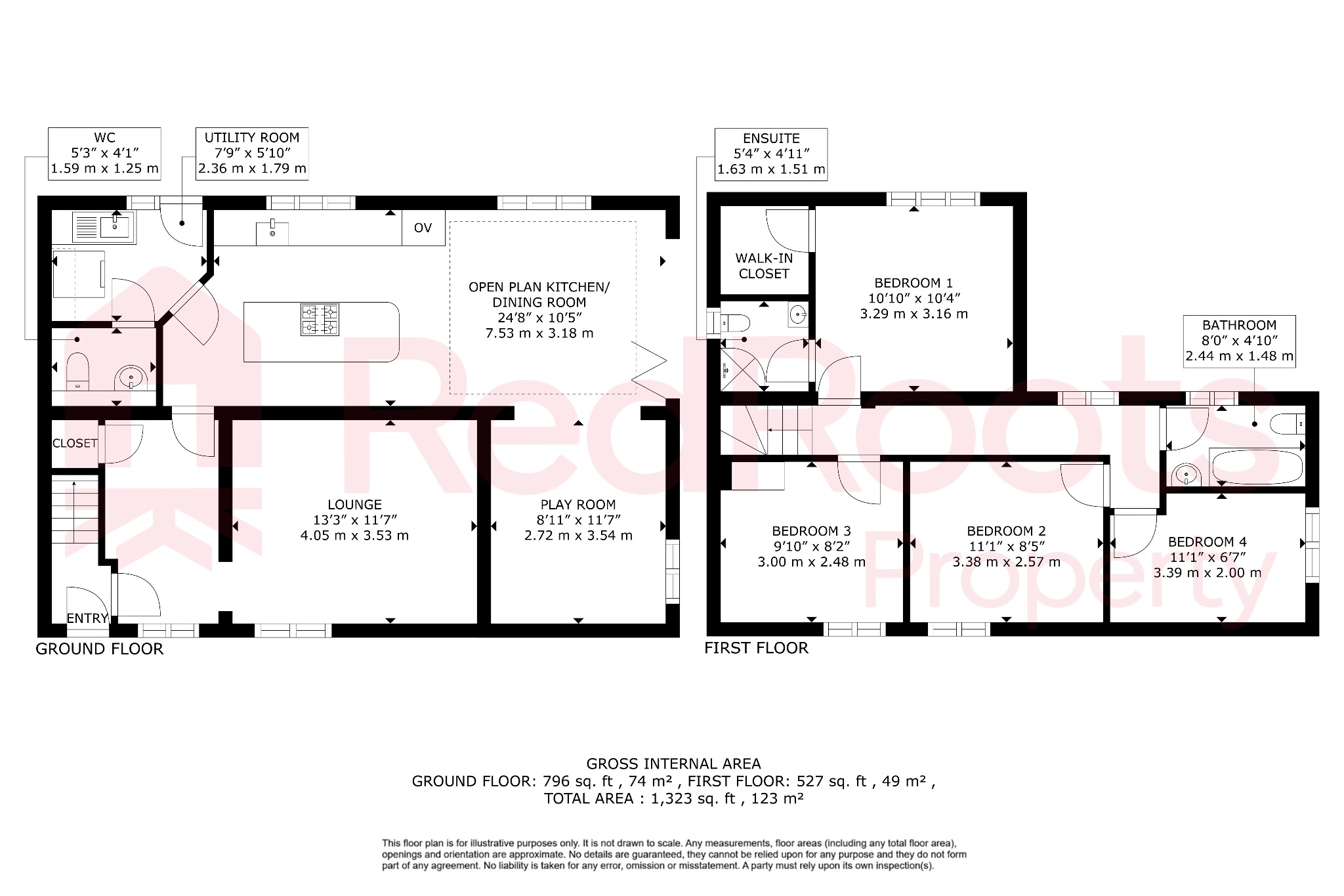 4 bed semi-detached house for sale in North End Drive, Harlington, Doncaster, DN5 - Property floorplan