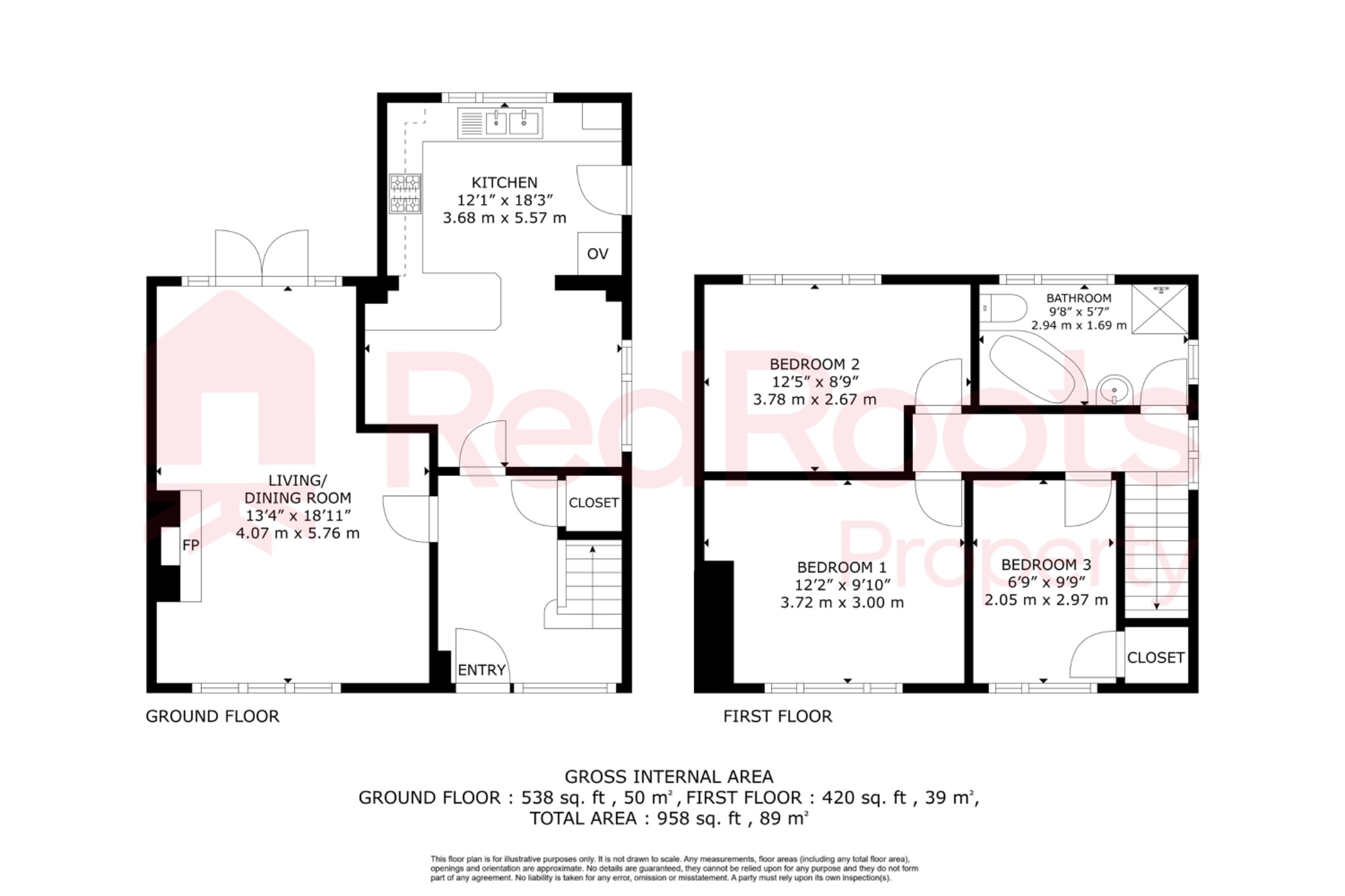 3 bed semi-detached house for sale in Cheriton Avenue, Adwick-Le-Street, Doncaster, DN6 - Property floorplan