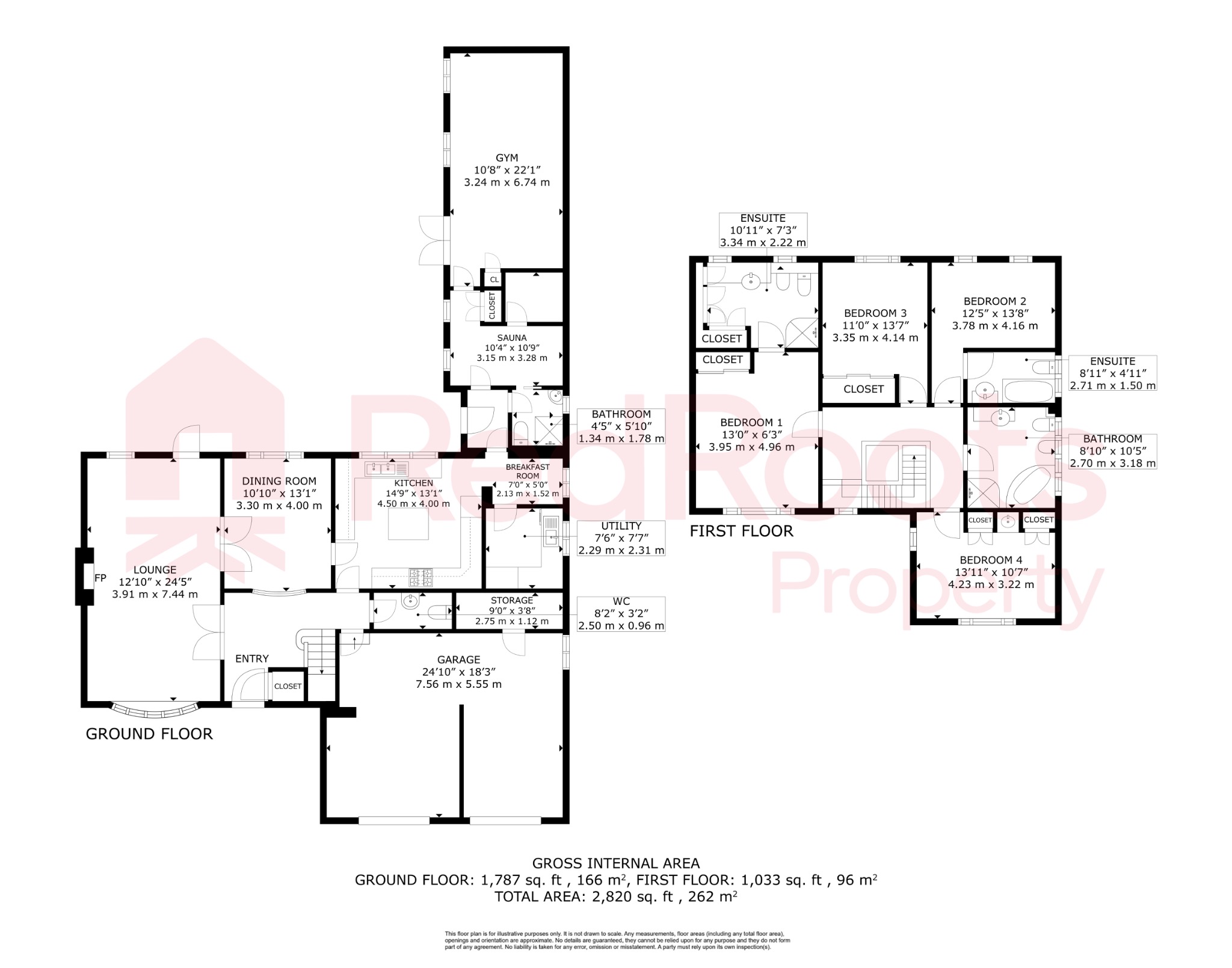 4 bed detached house for sale in Melton Road, Sprotbrough, Doncaster, DN5 - Property floorplan