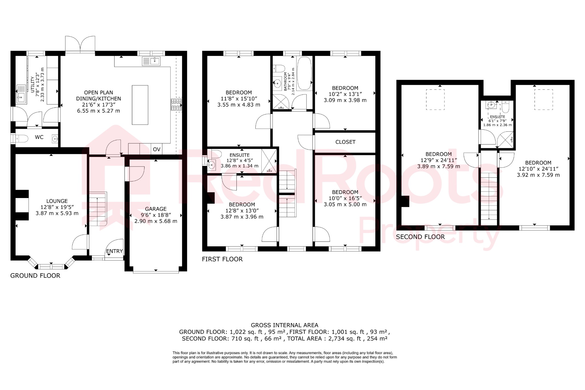6 bed detached house for sale in Oades Close, Crowle, Scunthorpe, Lincolnshire, DN17 4FG - Property floorplan