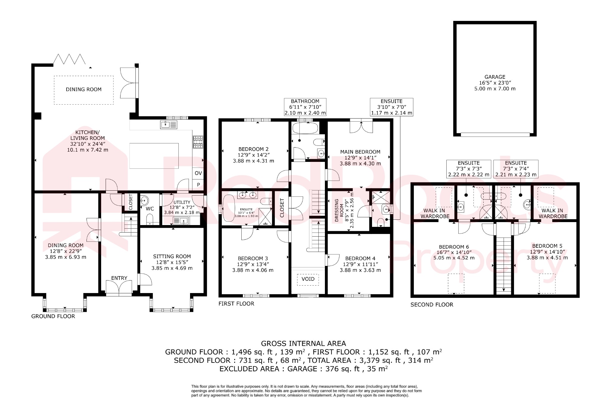 6 bed detached house for sale in Cherry Blossom Court, Haxey, Doncaster, Lincolnshire, DN9 2FG - Property floorplan