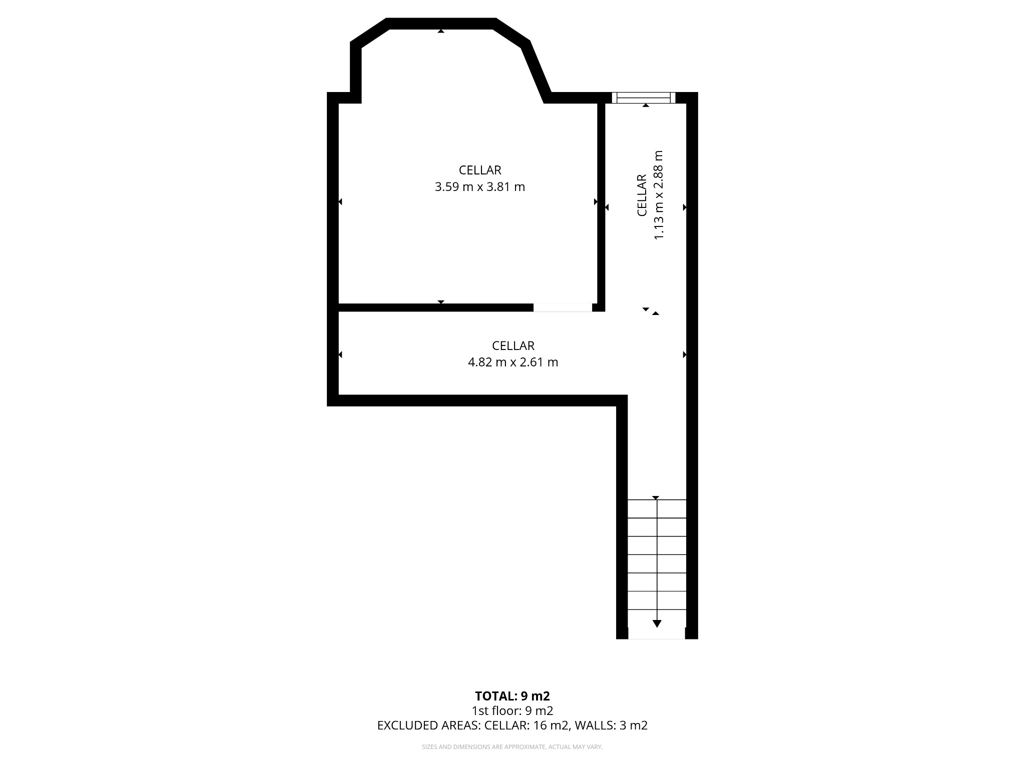 4 bed terraced house for sale in Lawn Avenue, Doncaster, South Yorkshire, DN1 2JE - Property floorplan