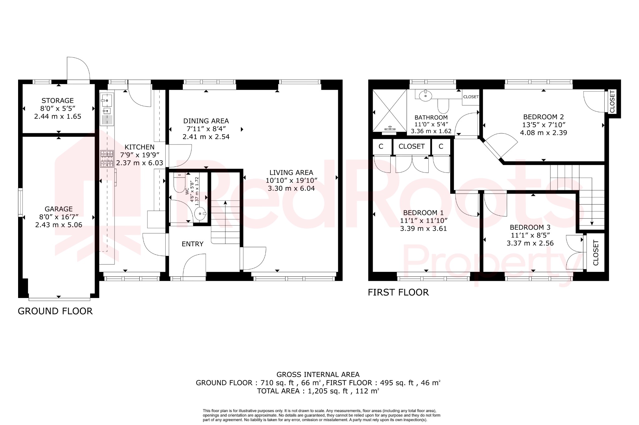 3 bed detached house for sale in Park Lane, Westwoodside, Doncaster, Lincolnshire, DN9 2EG - Property floorplan
