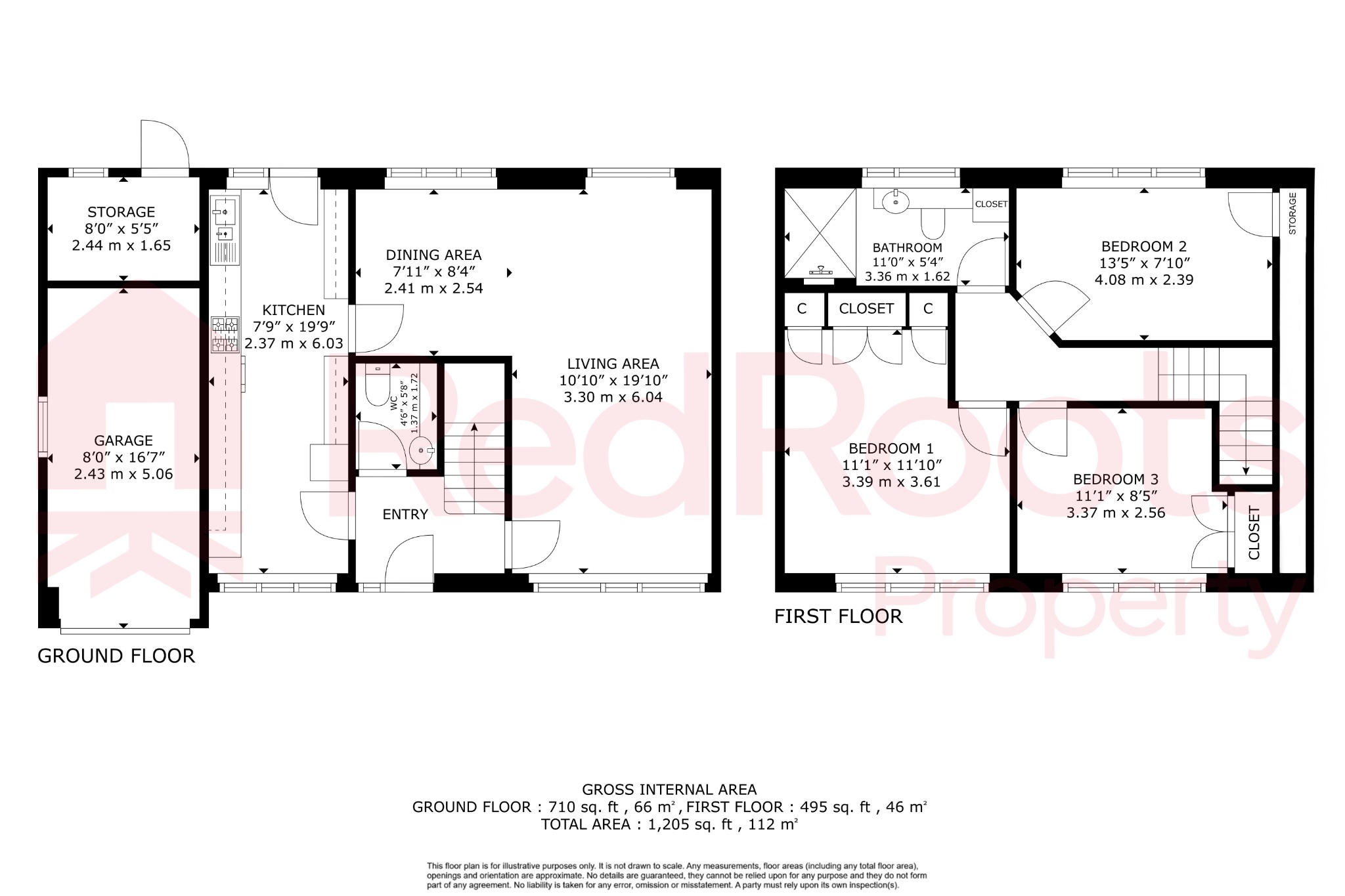 3 bed detached house for sale in Park Lane, Westwoodside, Doncaster, Lincolnshire, DN9 2EG - Property floorplan