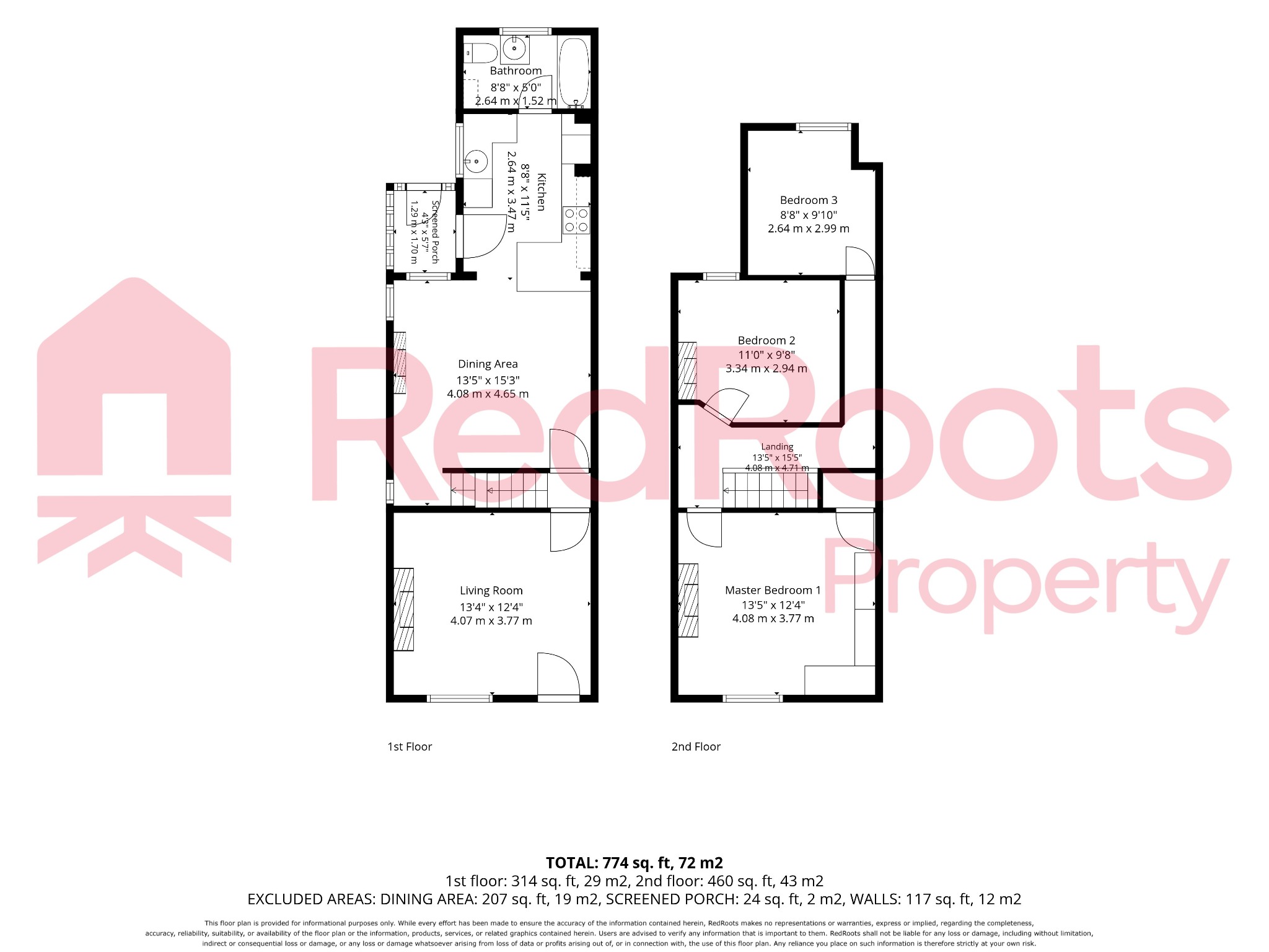 3 bed semi-detached house for sale in Regent Street, Hoyland, Barnsley, S74 0PU - Property floorplan