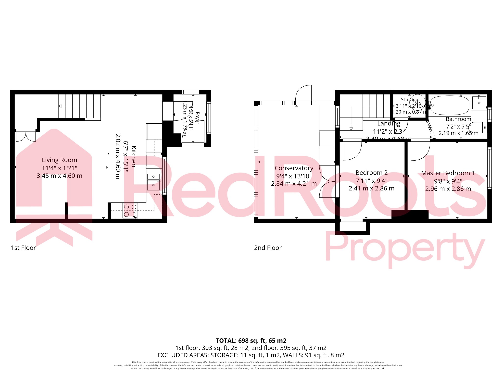 2 bed cottage for sale in Barnsley Road, Upper Cumberworth, HD8 8XG - Property floorplan