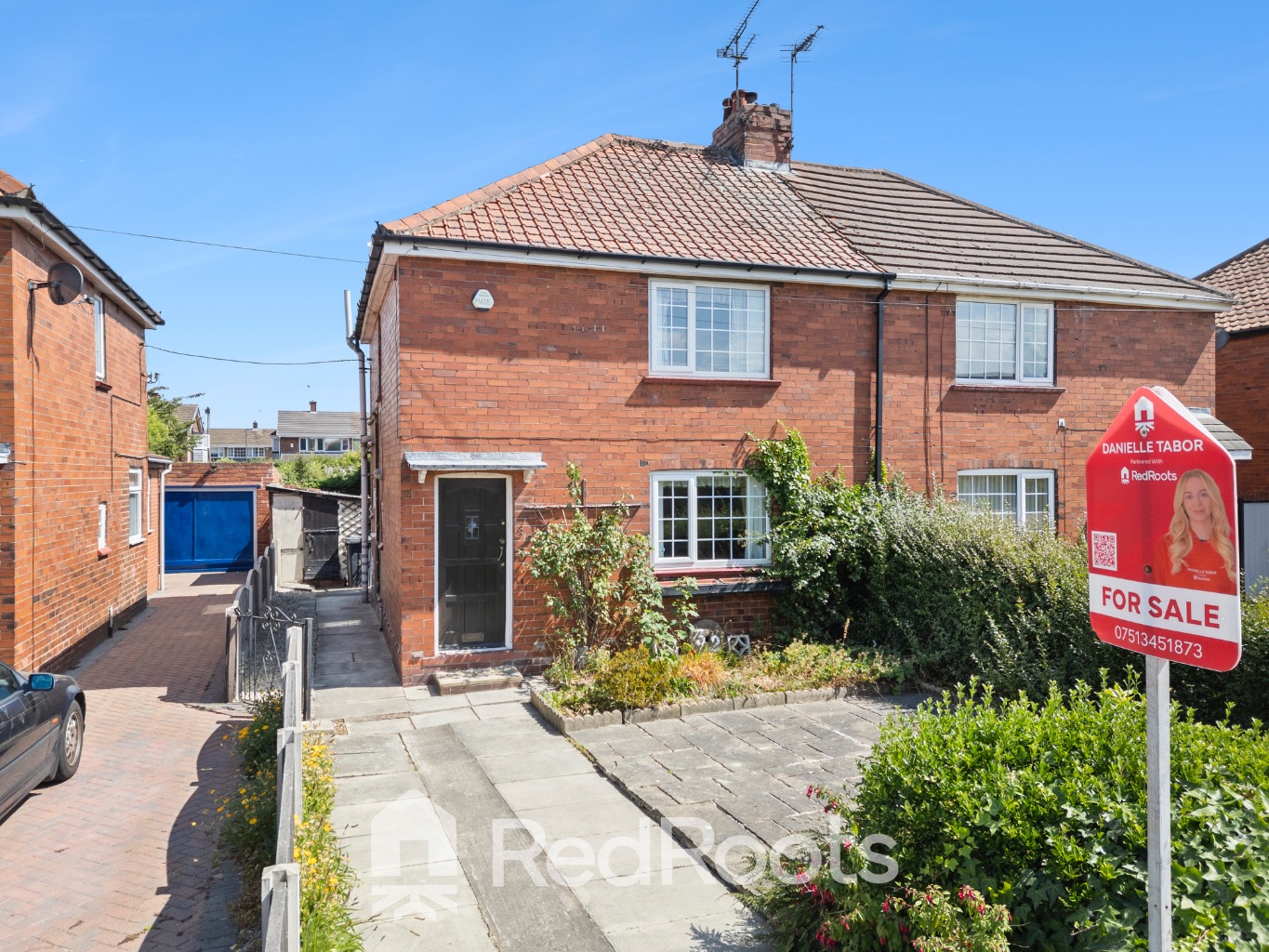 2 bed semi-detached house for sale in Crookesbroom Lane, Hatfield, Doncaster, DN7  - Property Image 1