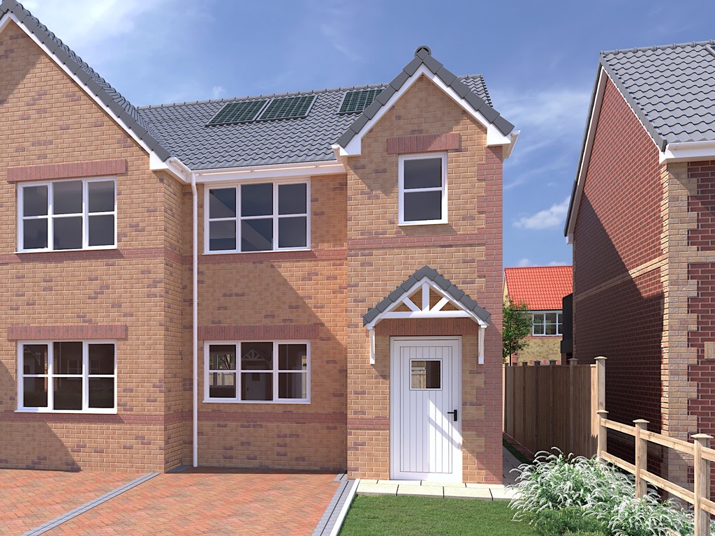 3 bed semi-detached house for sale in The Princess, Treetop ll, Off Swann Road, South Kirkby, WF9  - Property Image 1