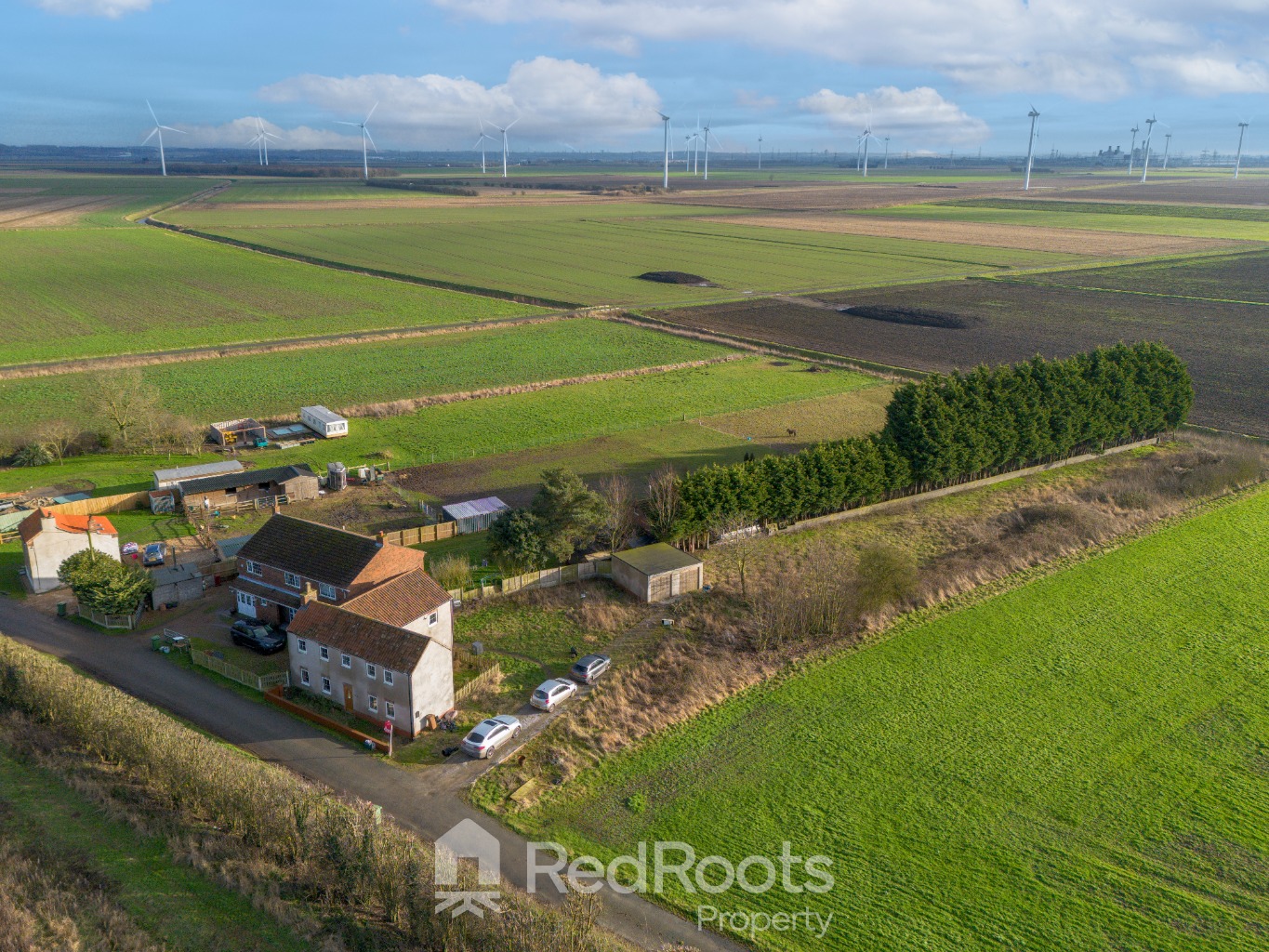 4 bed detached house for sale in Show Cottage, Pademoor, Eastoft, Scunthorpe, Lincolnshire, DN17 4PZ  - Property Image 1
