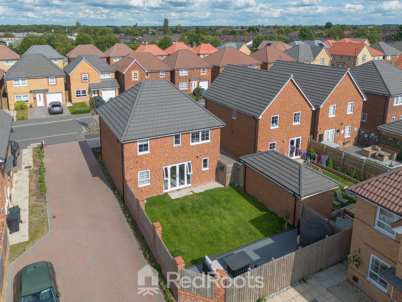 4 bed detached house for sale in Davy Road, New Rossington, Doncaster, South Yorkshire, DN11 0ZB  - Property Image 29