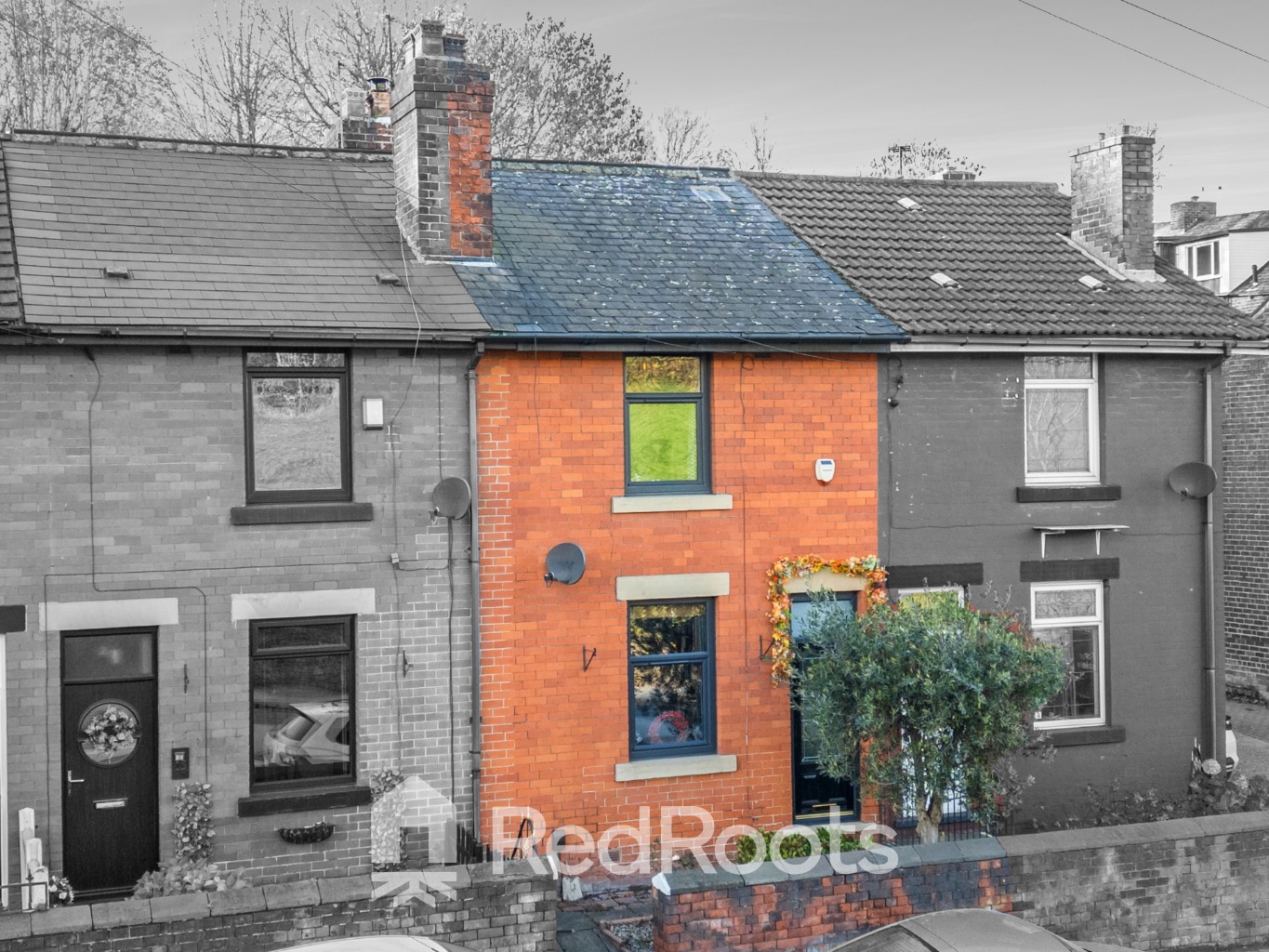2 bed terraced house for sale in Grange Lane, Barnsley, S71 5AA  - Property Image 1