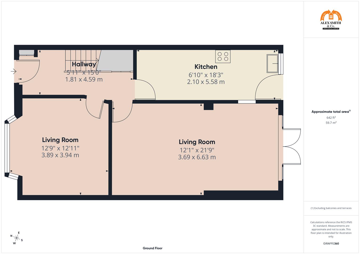 5 bed semi-detached house for sale in Alum Rock Road, Birmingham - Property Floorplan