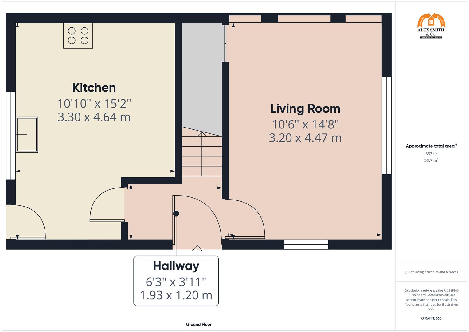 2 bed end of terrace house for sale in Crossfield Road, Birmingham - Property Floorplan
