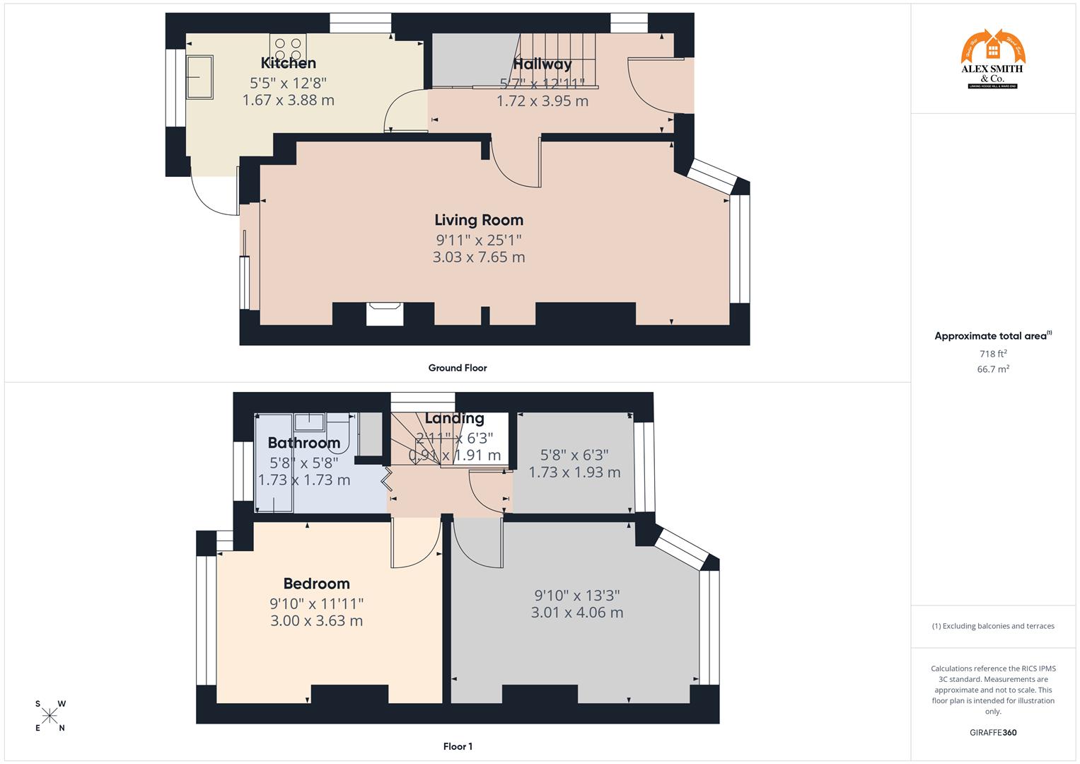 3 bed semi-detached house for sale in Fairholme Road, Birmingham - Property Floorplan