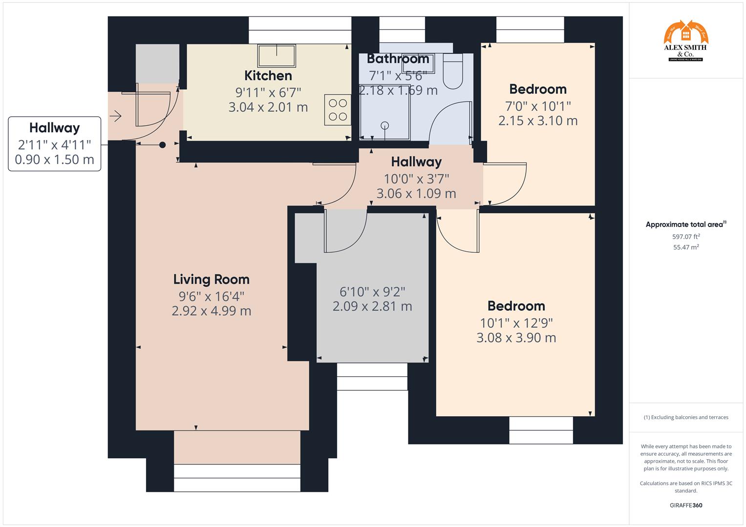 3 bed retirement property for sale in Off Shawsdale Road, Birmingham - Property Floorplan