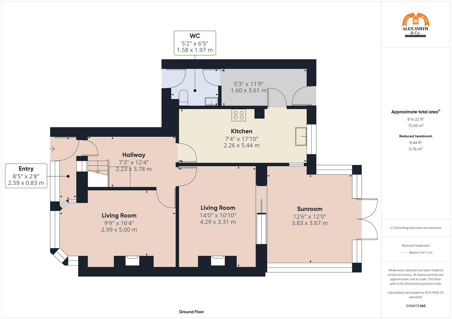 3 bed semi-detached house for sale in Madison Avenue, Birmingham - Property Floorplan