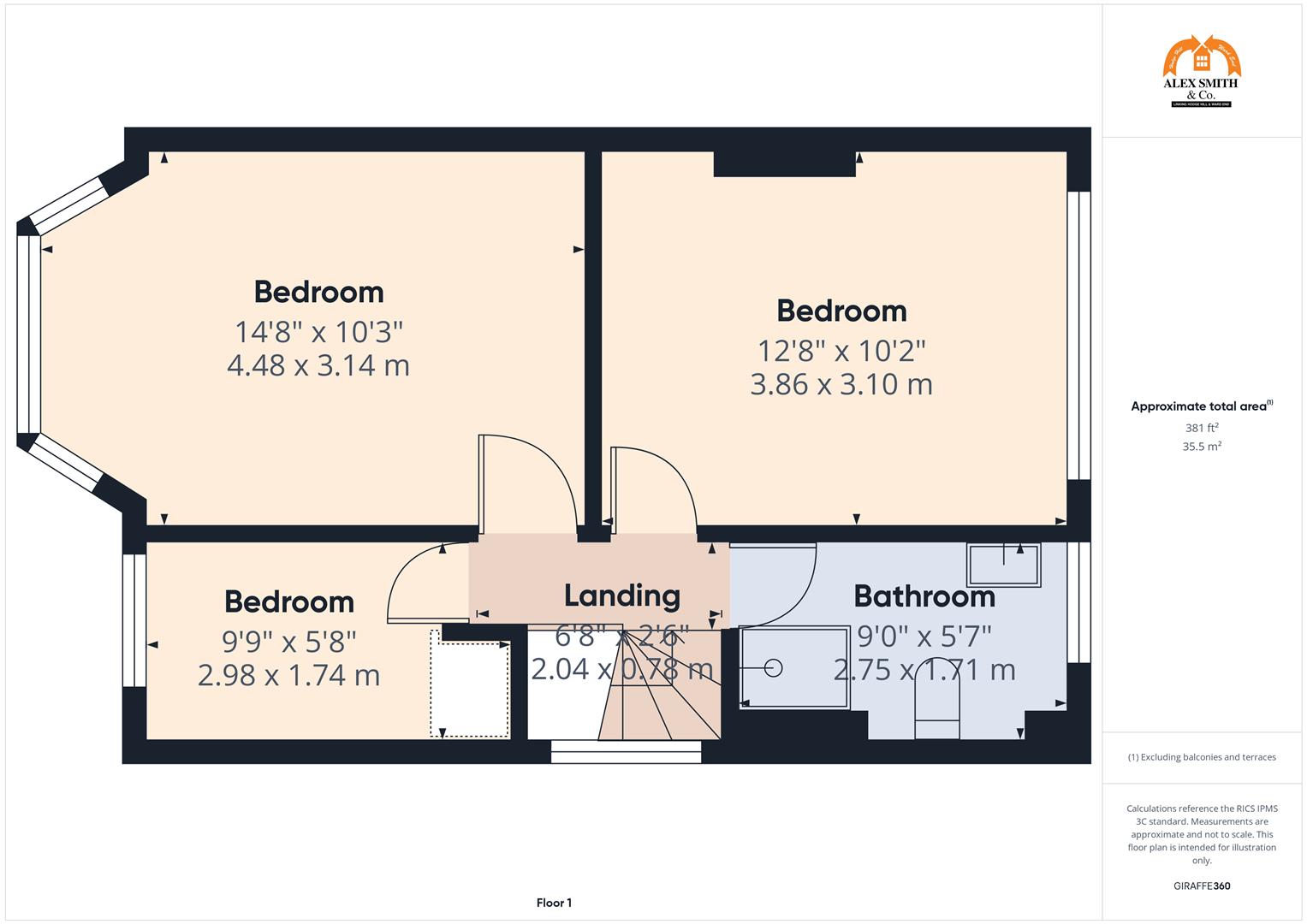 3 bed semi-detached house for sale in Maryland Avenue, Birmingham - Property Floorplan