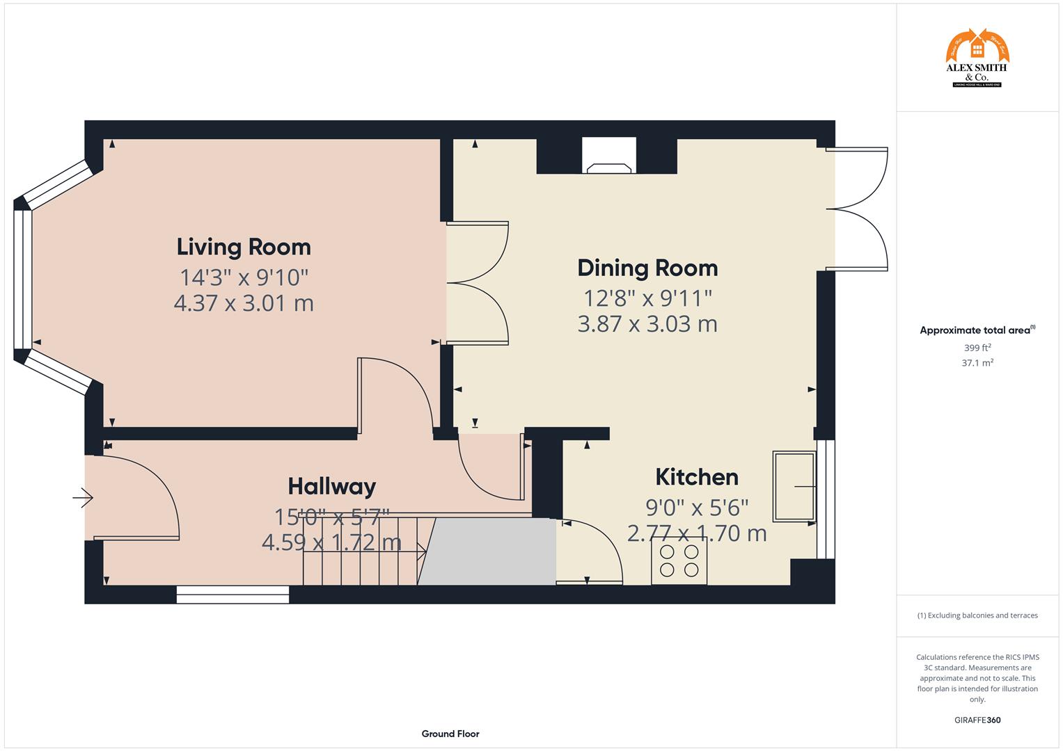 3 bed semi-detached house for sale in Maryland Avenue, Birmingham - Property Floorplan