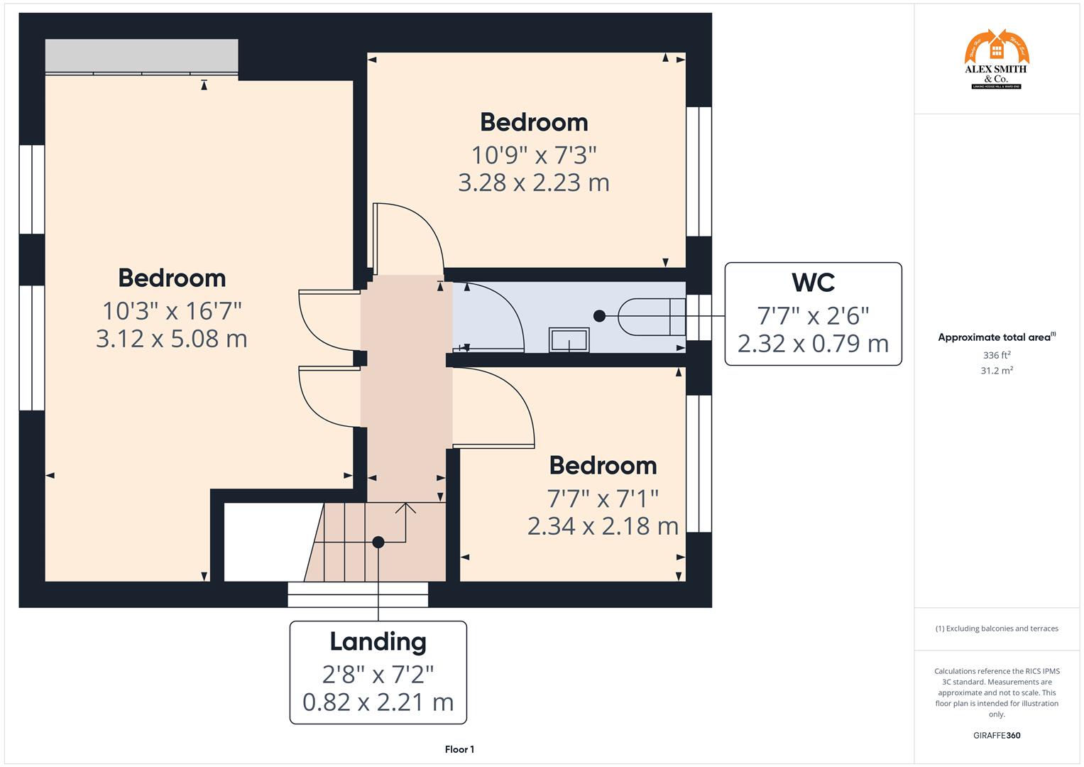 3 bed town house for sale in Cole Hall Lane, Birmingham - Property Floorplan