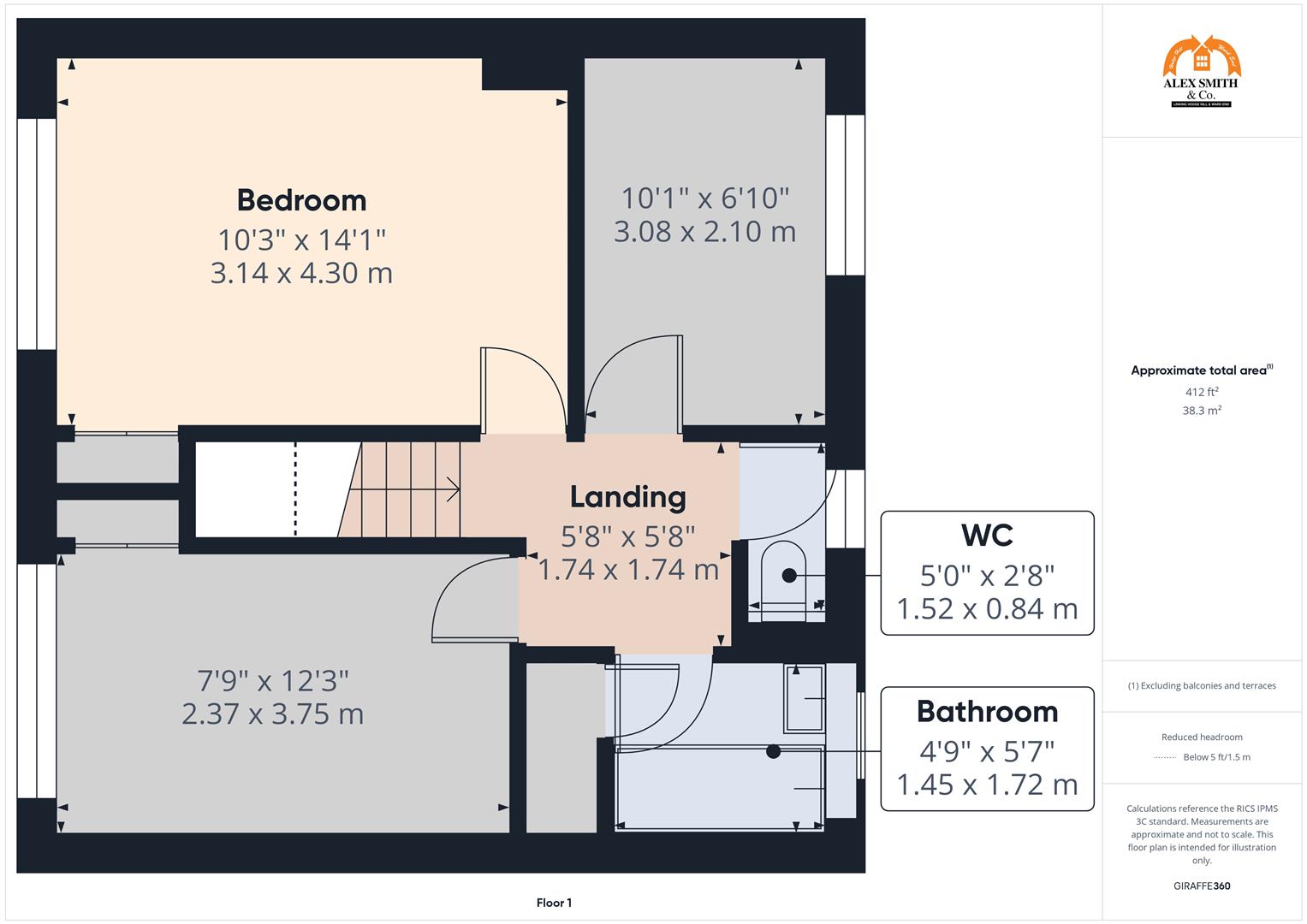 3 bed terraced house for sale in Shenton Walk, Birmingham - Property Floorplan