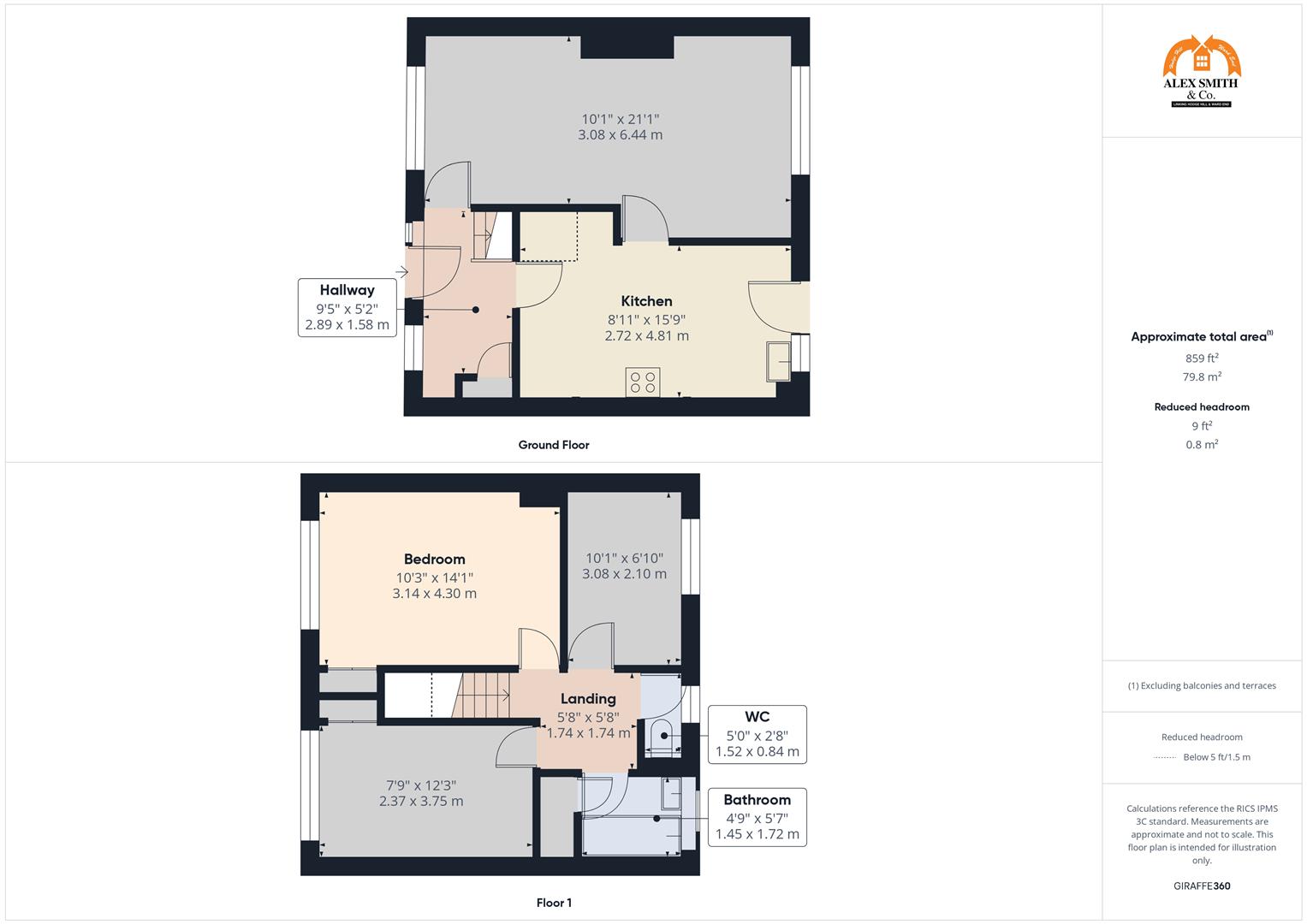 3 bed terraced house for sale in Shenton Walk, Birmingham - Property Floorplan