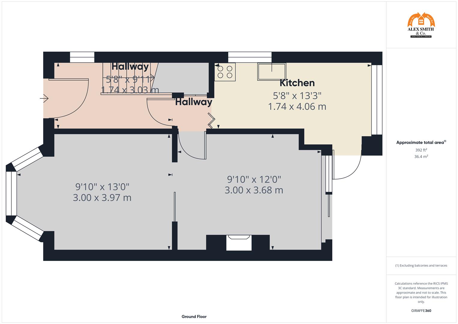 3 bed semi-detached house for sale in Ermington Crescent, Birmingham - Property Floorplan