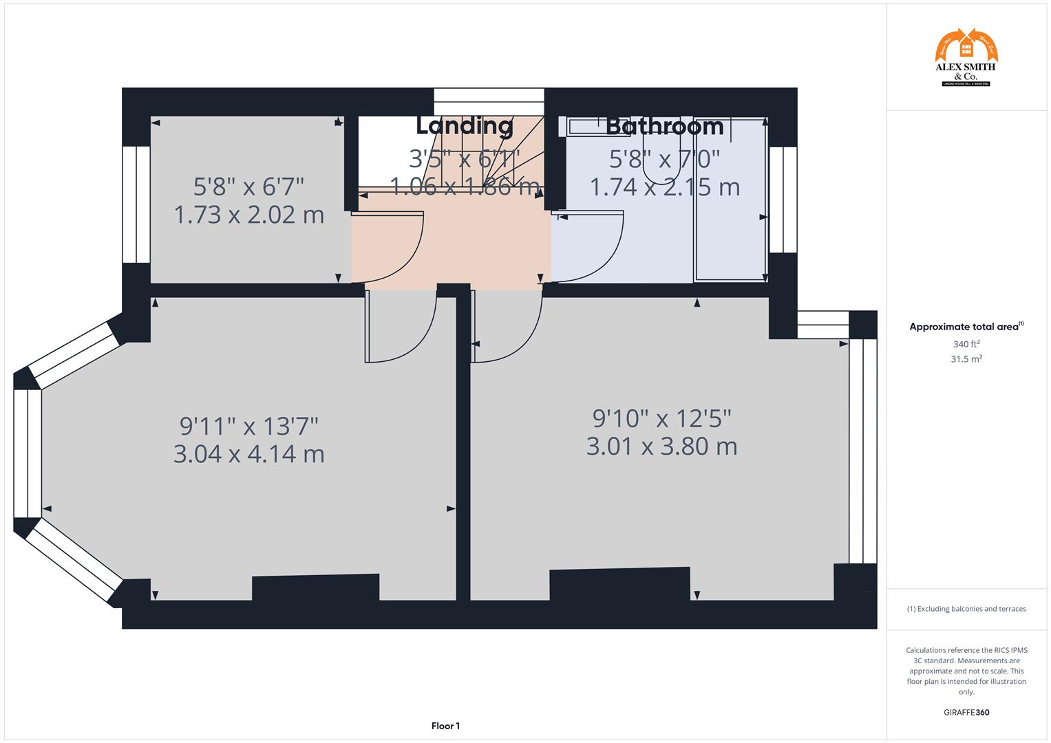 3 bed semi-detached house for sale in Ermington Crescent, Birmingham - Property Floorplan