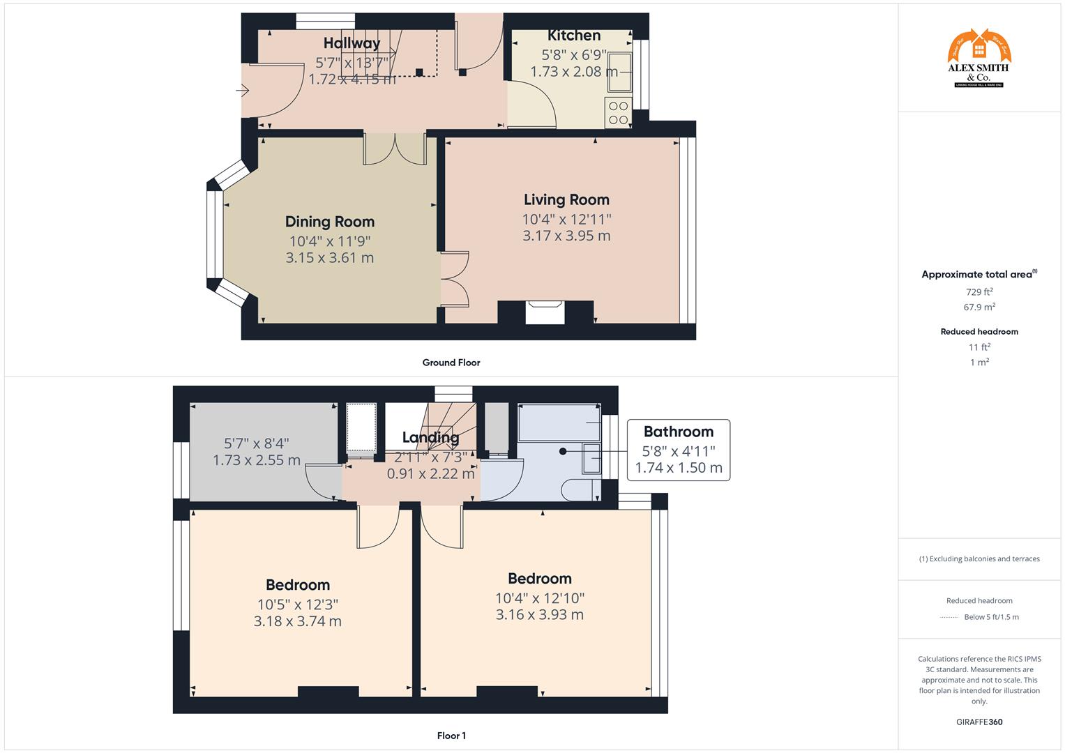 3 bed semi-detached house for sale in Hodge Hill Road, Birmingham - Property Floorplan