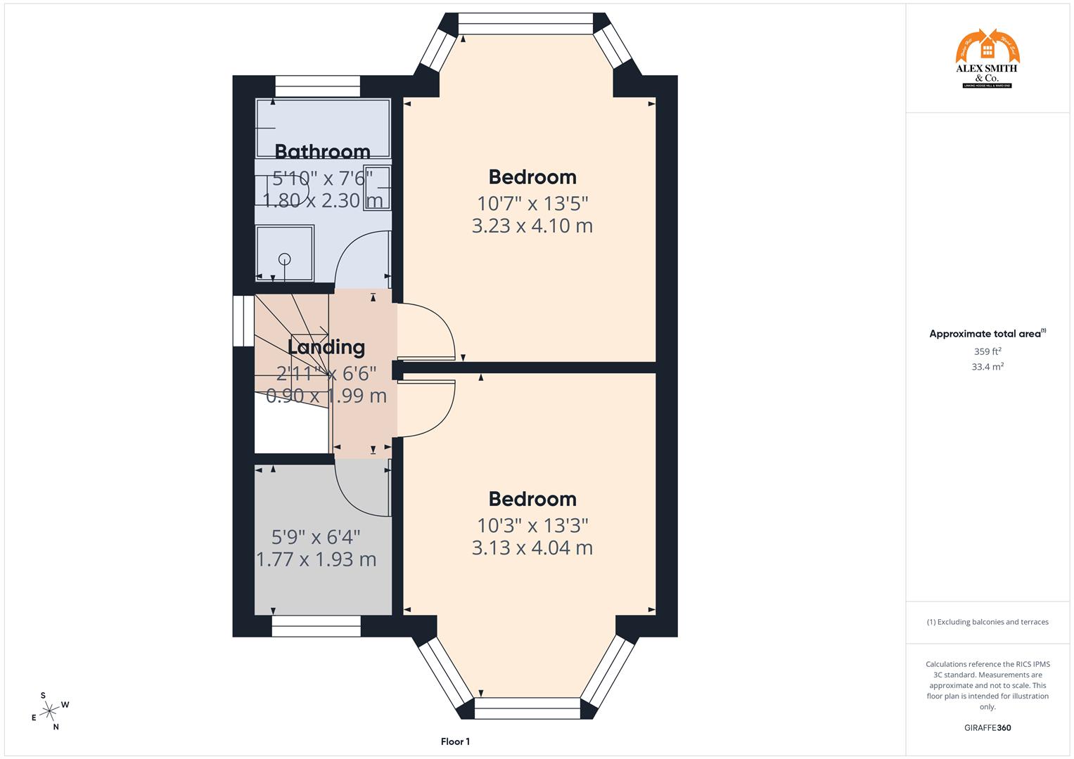3 bed detached house for sale in Elmfield Road, Birmingham - Property Floorplan