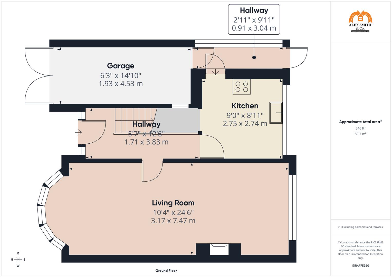 3 bed semi-detached house for sale in Hodge Hill Road, Birmingham - Property Floorplan
