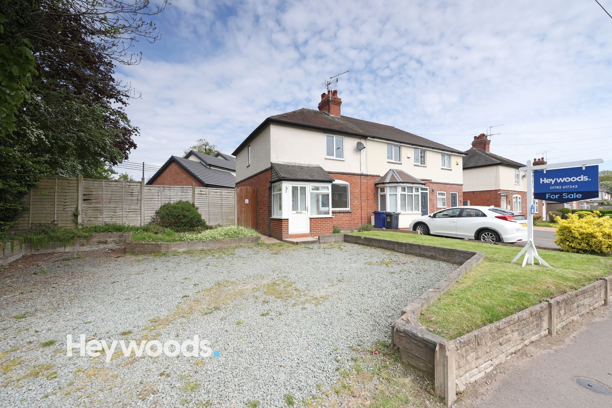 2 Bed Semi-Detached House For Sale In Newcastle Road, Madeley, (Ref: 714984), CW3
