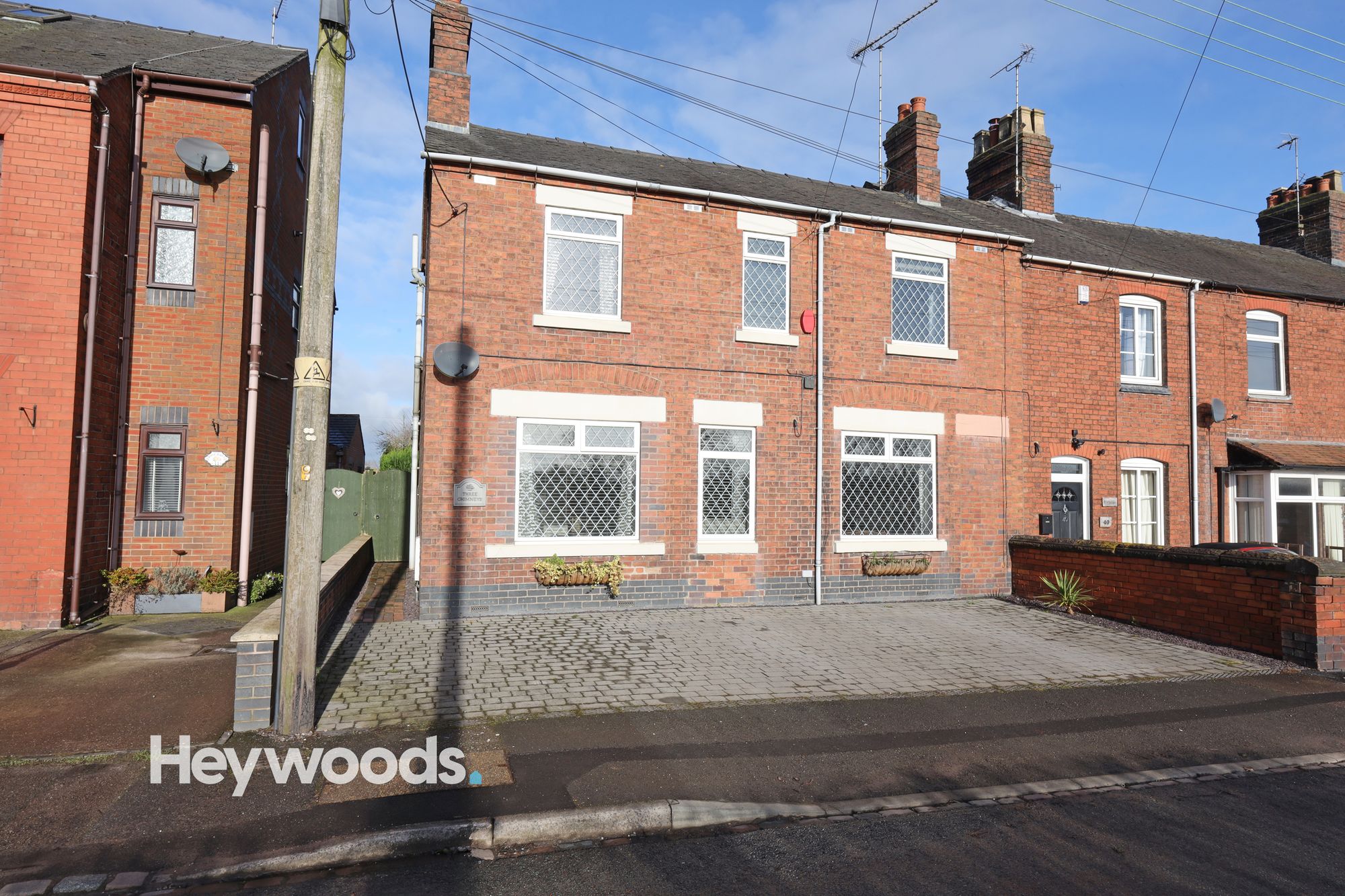 3 Bed Terraced House For Sale In Bar Hill, Madeley, (Ref: 703833), CW3