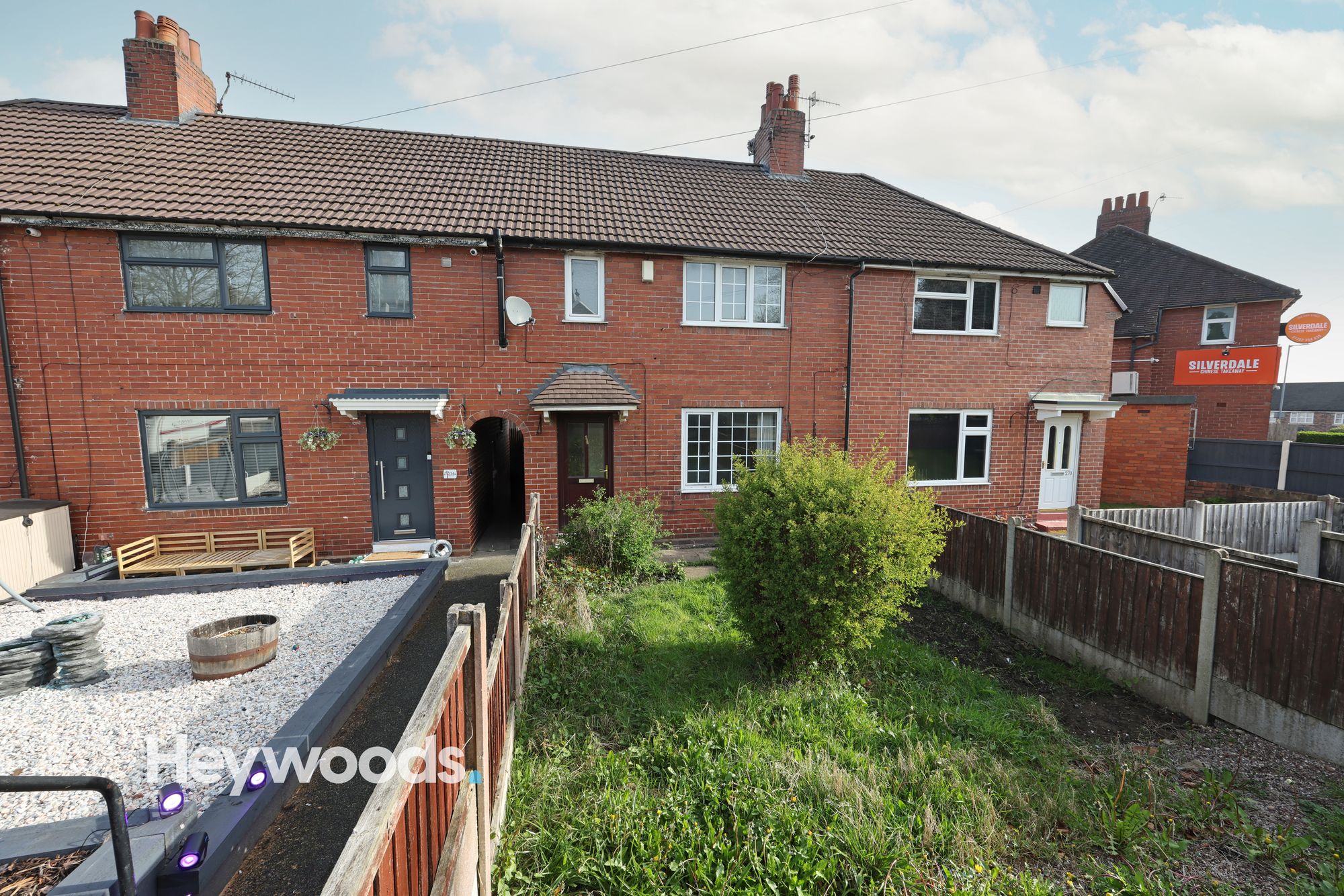 3 Bed Mid-Terraced House For Sale In High Street, Silverdale, (Ref: 711133), ST5
