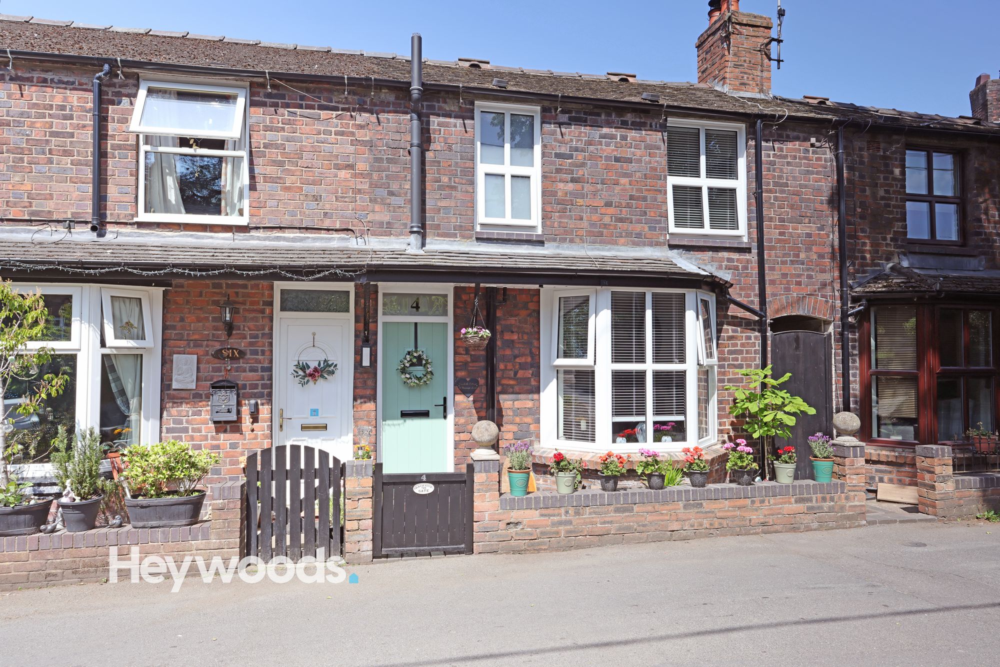 2 Bed Mid-Terraced House For Sale In Vicarage Lane, Madeley, (Ref: 719249), CW3