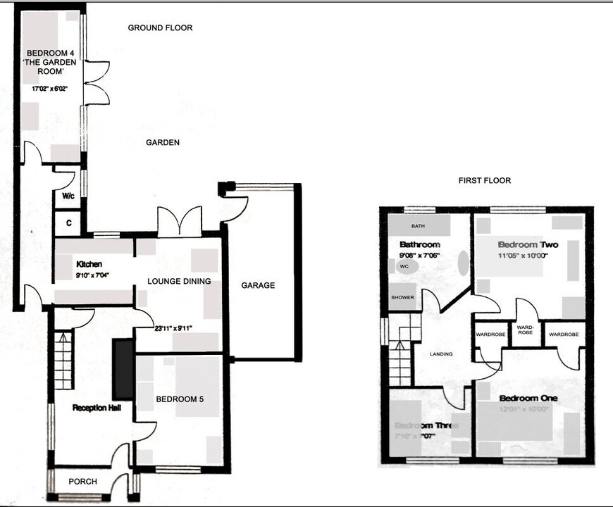 5 bed house to rent in Bluebell Crescent, Norwich, Norwich - Property floorplan