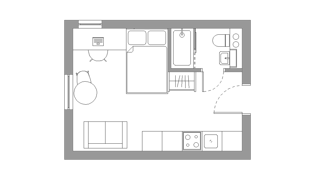 1 bed studio flat to rent in Pablo Fanque House, Norwich  - Property Image 4