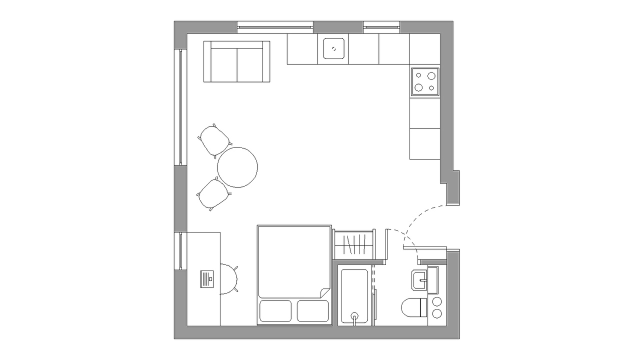 1 bed studio flat to rent in Pablo Fanque House, Norwich 3